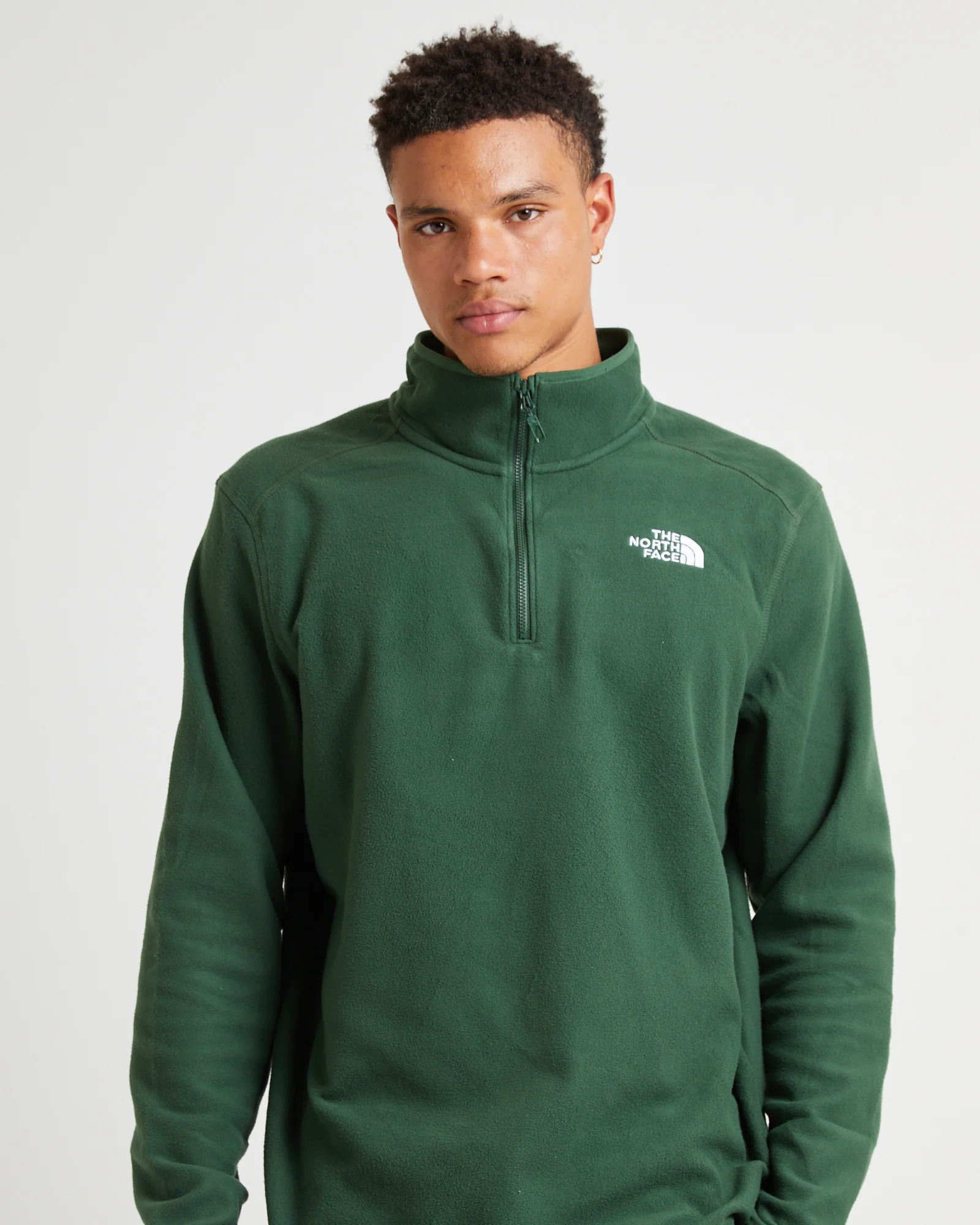 100 Glacier 1/4 Zip Jumper Pine Needle - Image 5