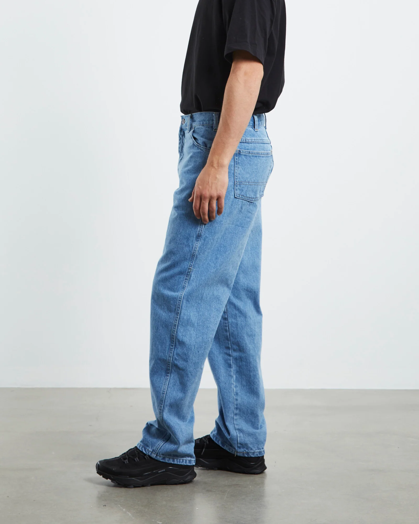 13293 Relaxed 5 Pocket Loose Denim Jeans - Image 4