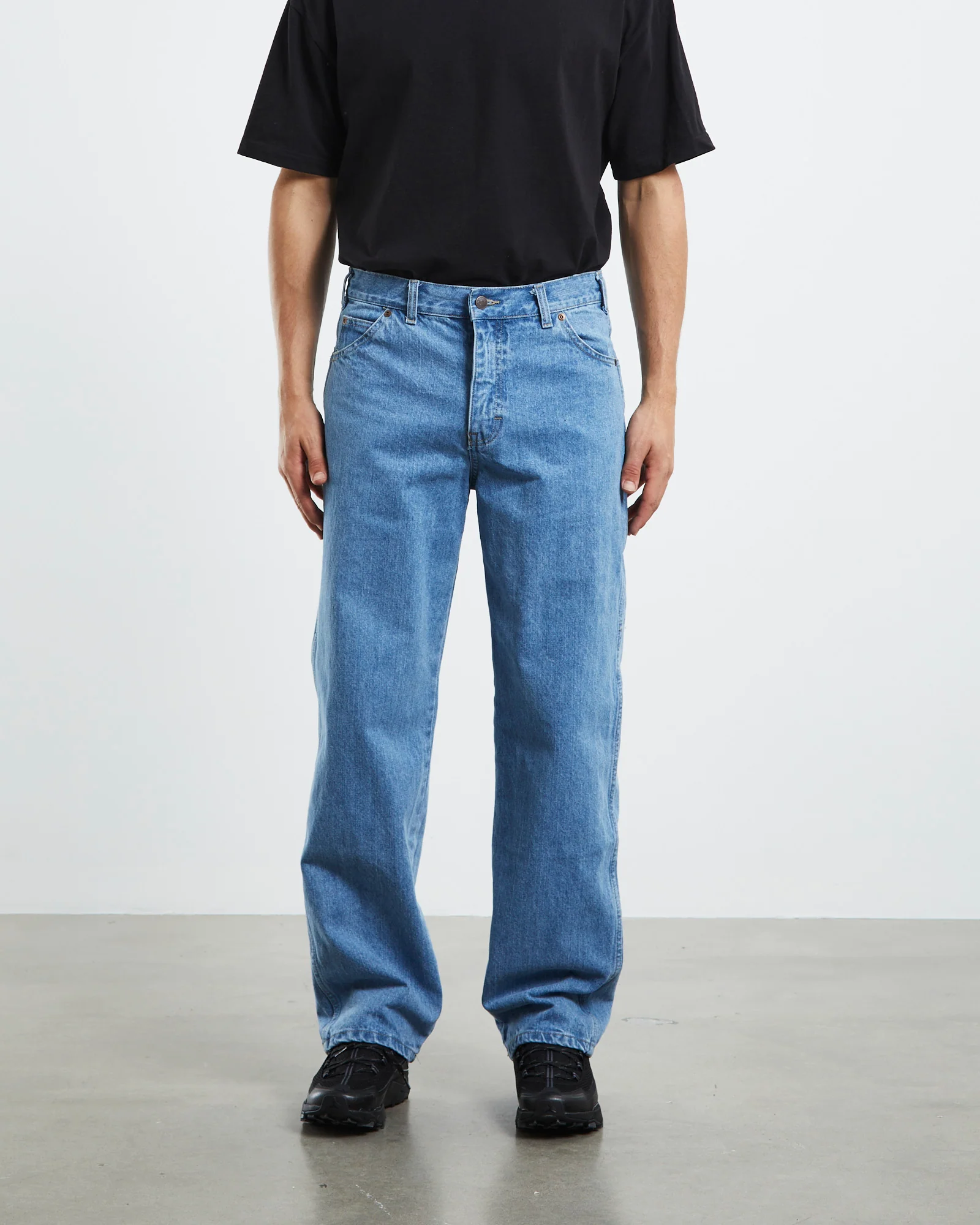 13293 Relaxed 5 Pocket Loose Denim Jeans - Image 5