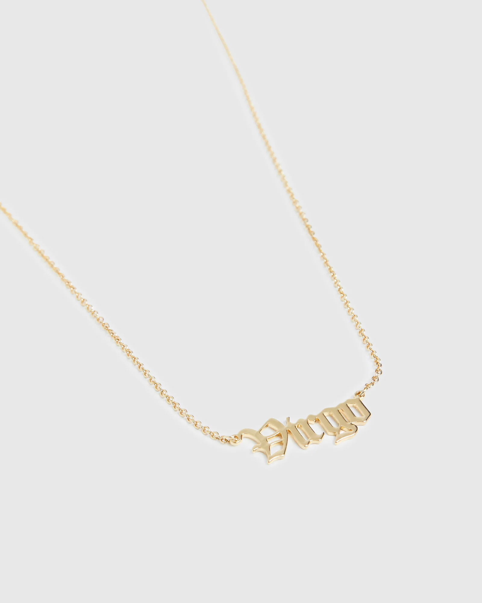 14k Gold Virgo Star Sign Necklace - Image 3