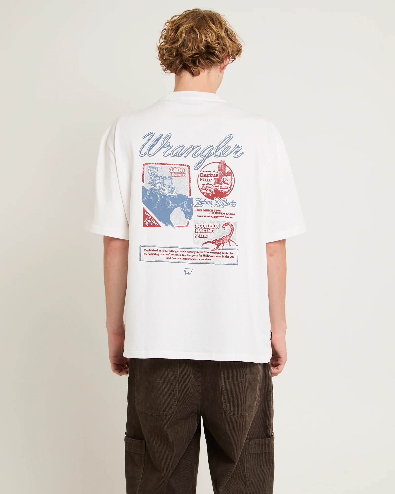 1800-Rodeo Slacker T-Shirt