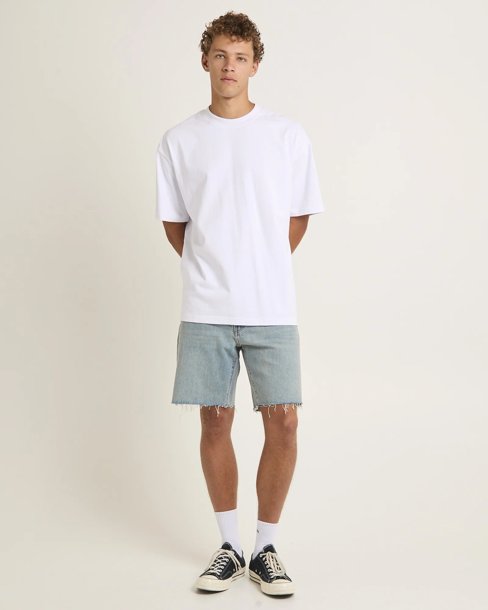 468 Loose Denim Shorts - Image 3