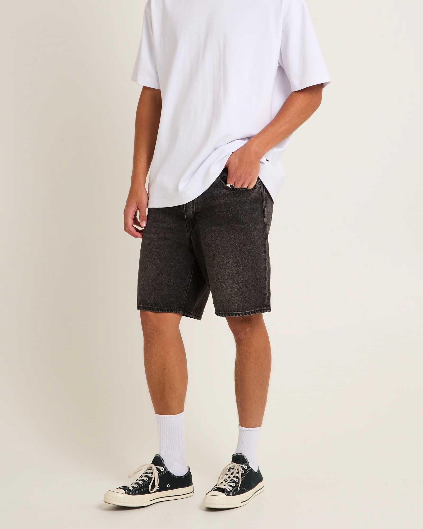 468 Stay Loose Denim Shorts - Image 4