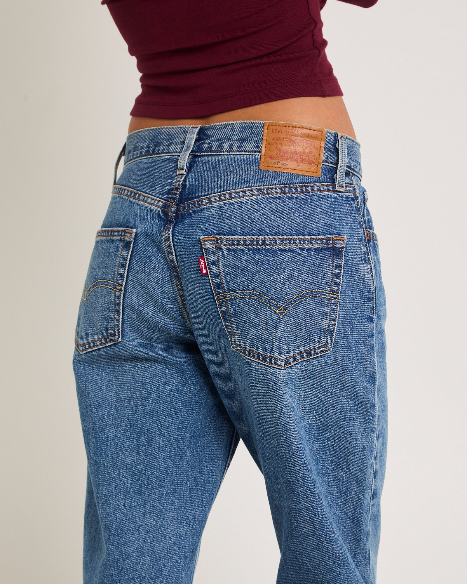 501 90's Denim Jeans - Image 5