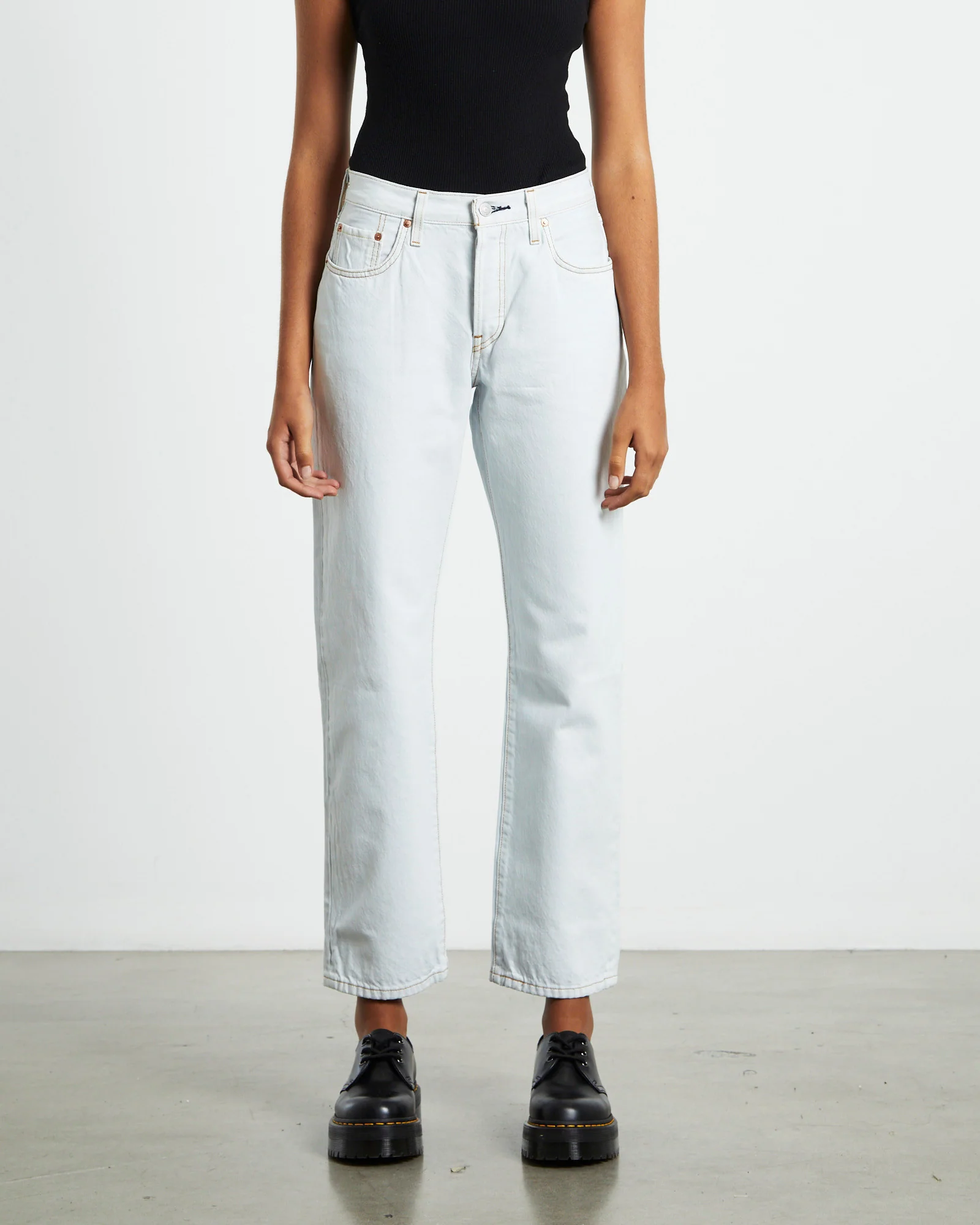 501 90's Left Out Jeans Washed Blue