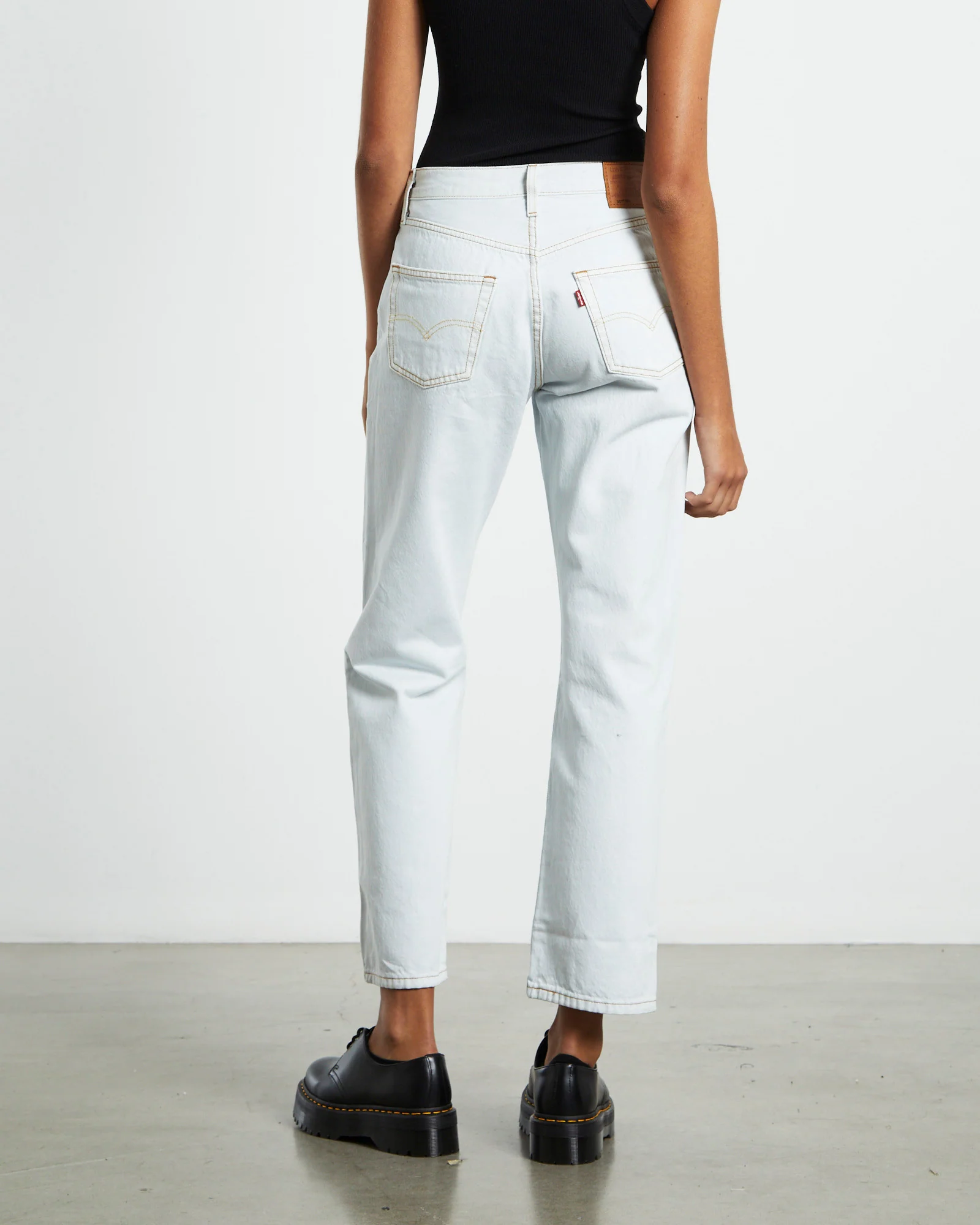 501 90's Left Out Jeans Washed Blue - Image 2