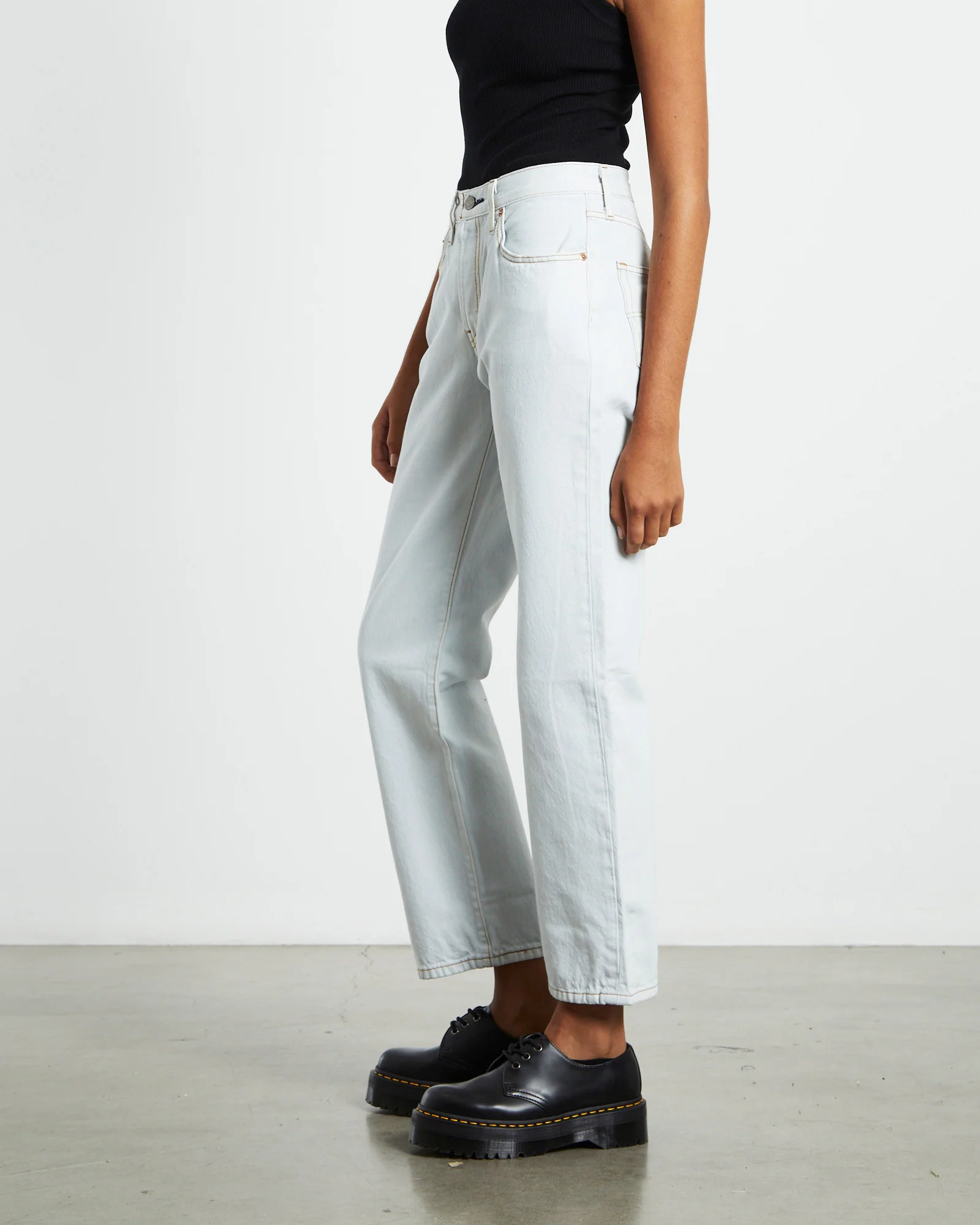 501 90's Left Out Jeans Washed Blue - Image 4