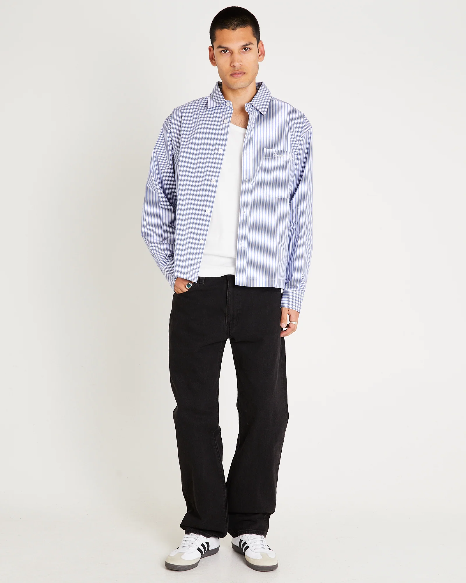 555 Relaxed Straight Denim Jean - Image 2