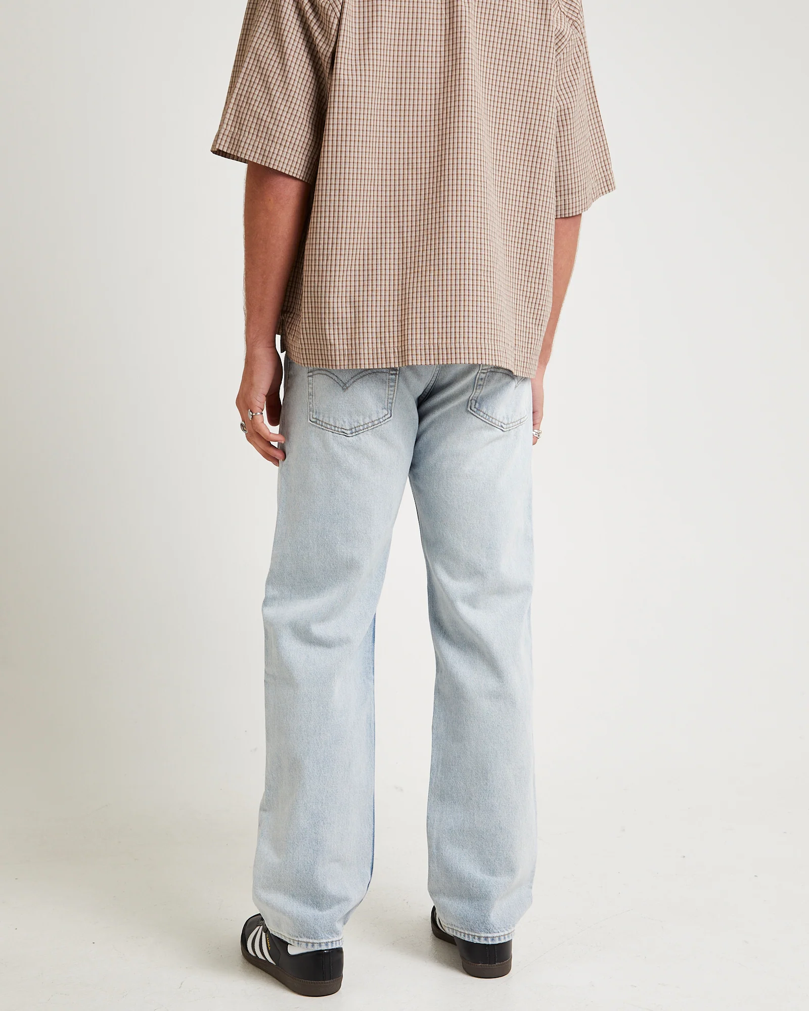 555 Relaxed Straight Denim Jeans - Image 2