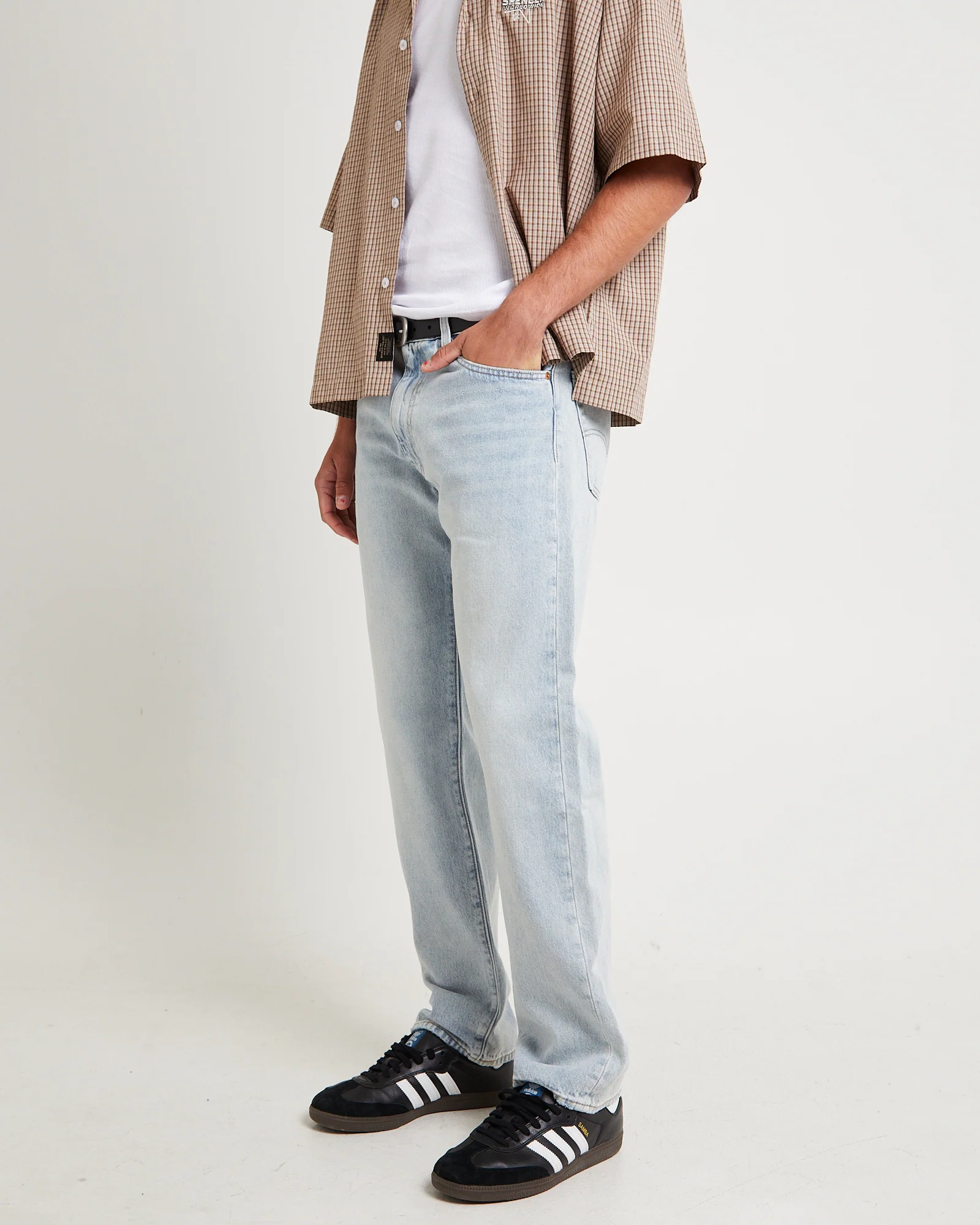555 Relaxed Straight Denim Jeans - Image 3