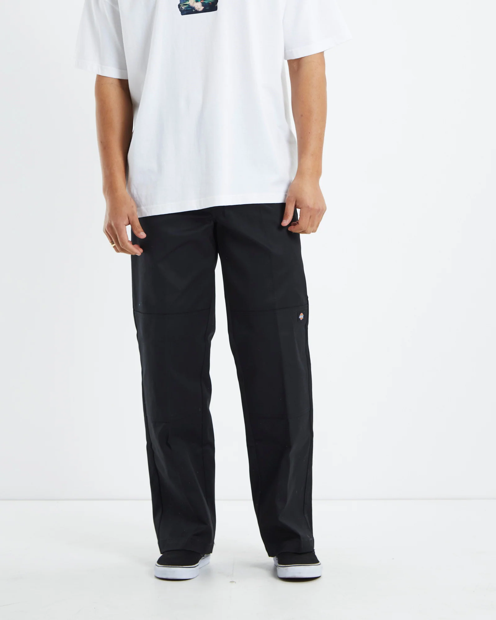 85-283 Loose Fit Pants Black