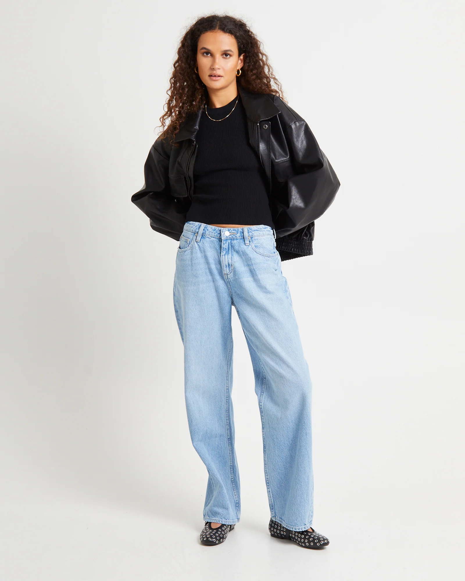 90s Mid Baggy Denim Jeans Lakeside - Image 3