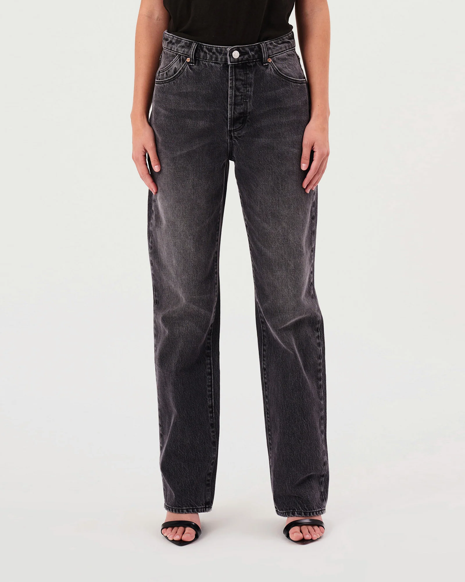 90's Relaxed Denim Jeans Worn