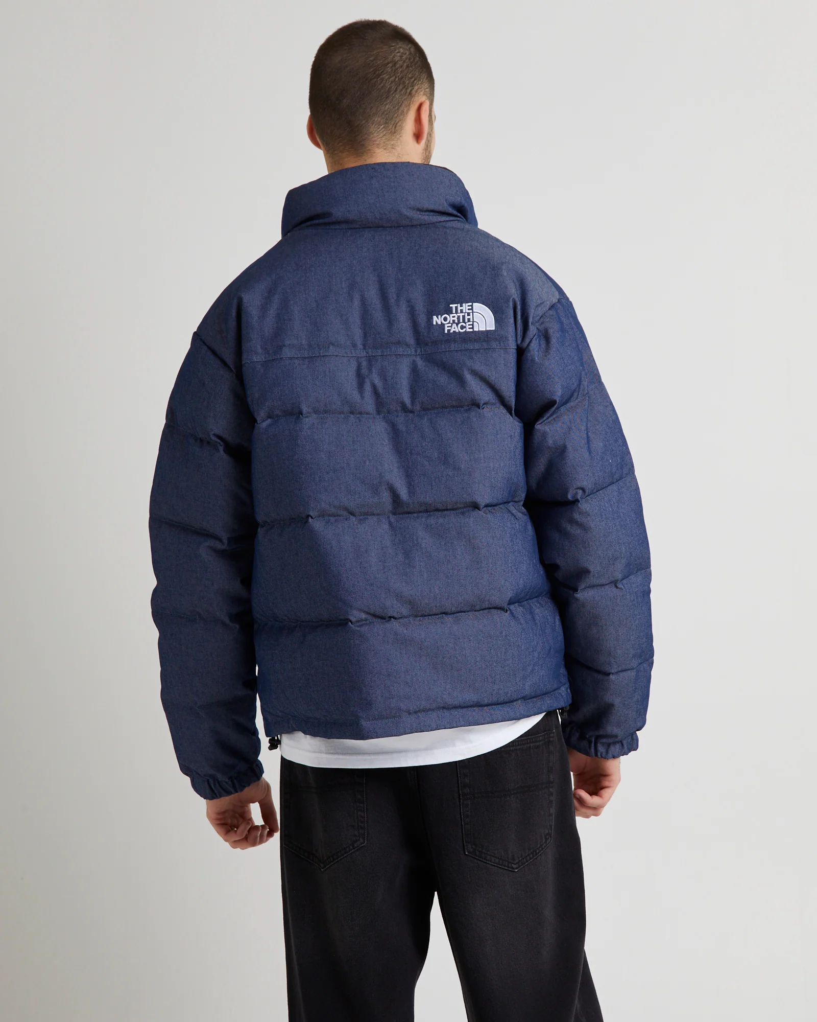 92 REVERSIBLE NUPTSE JACKET DENIM BLUE - Image 5