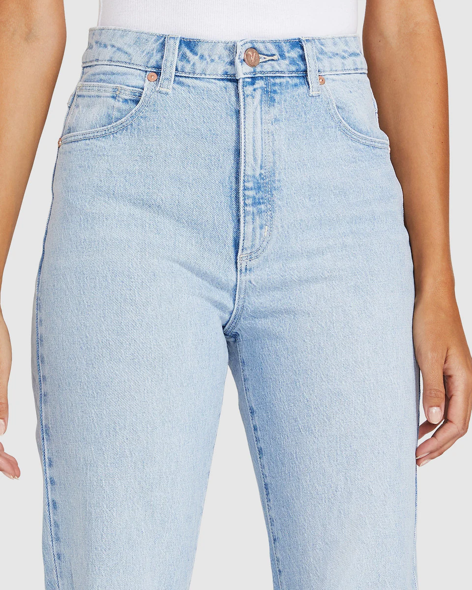 94 High Straight Jeans Gina Ripped Blue - Image 5