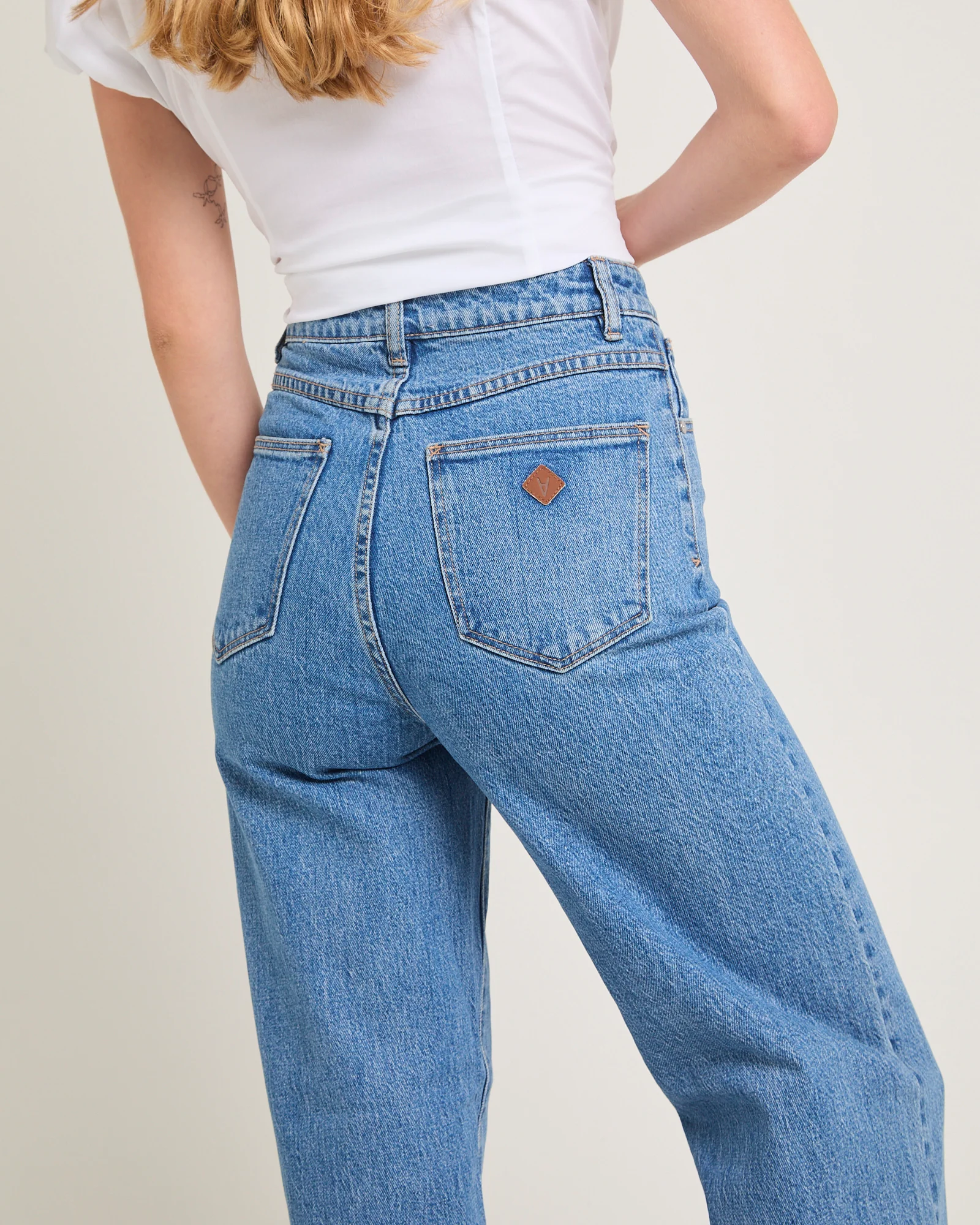 94 High & Wide Denim Jeans Debbie - Image 5