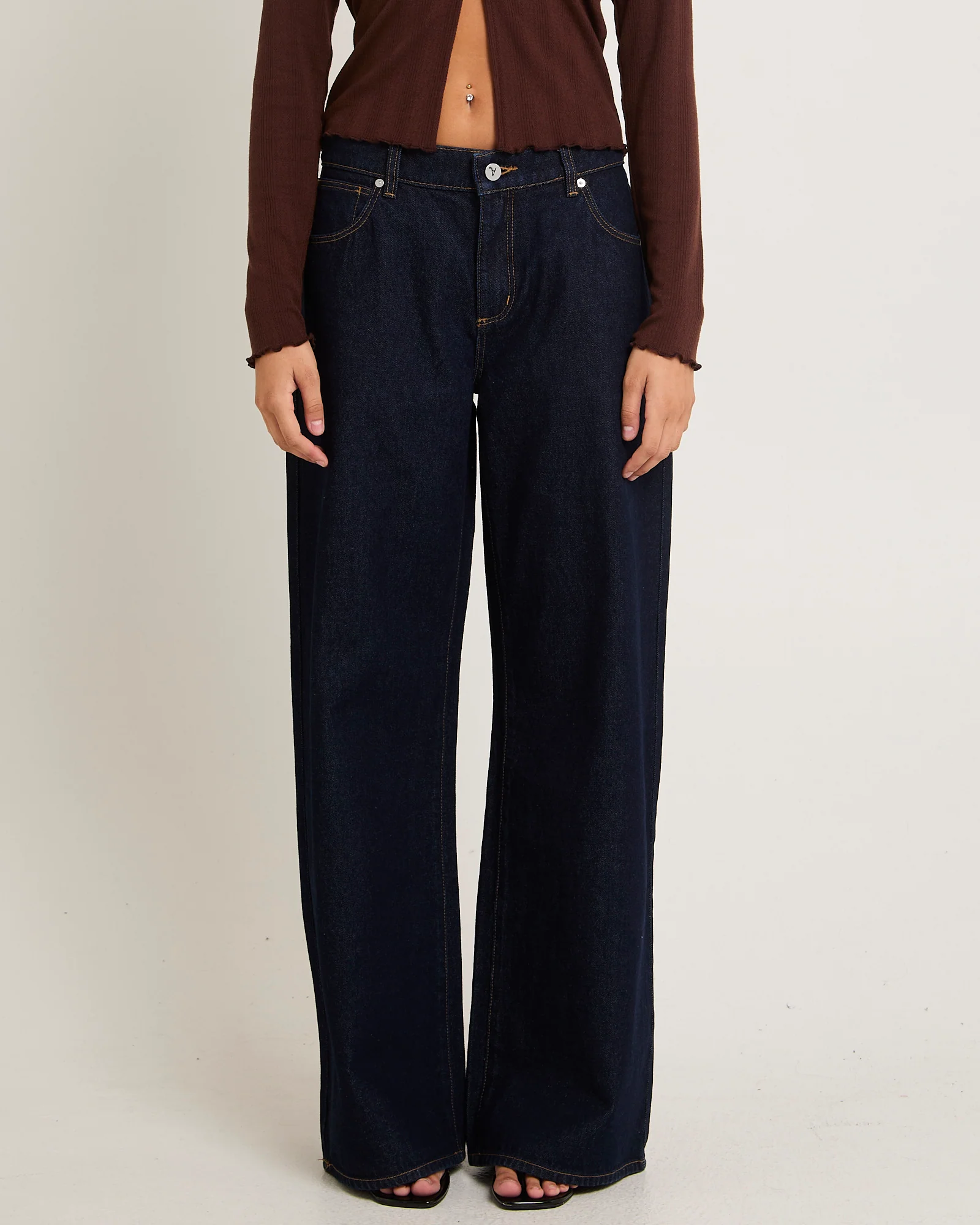 94 High & Wide Denim Jeans Richie - Image 3