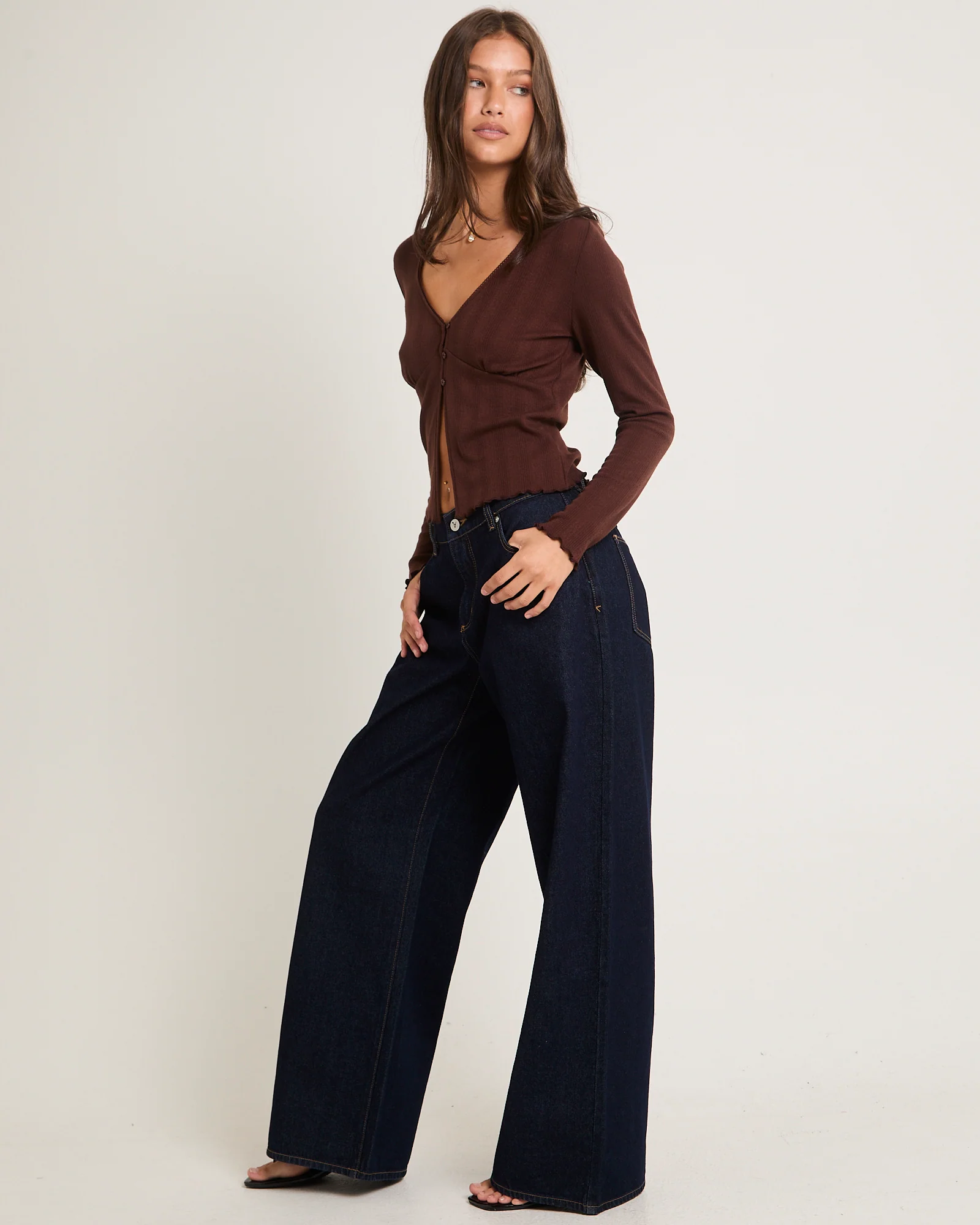 94 High & Wide Denim Jeans Richie - Image 4