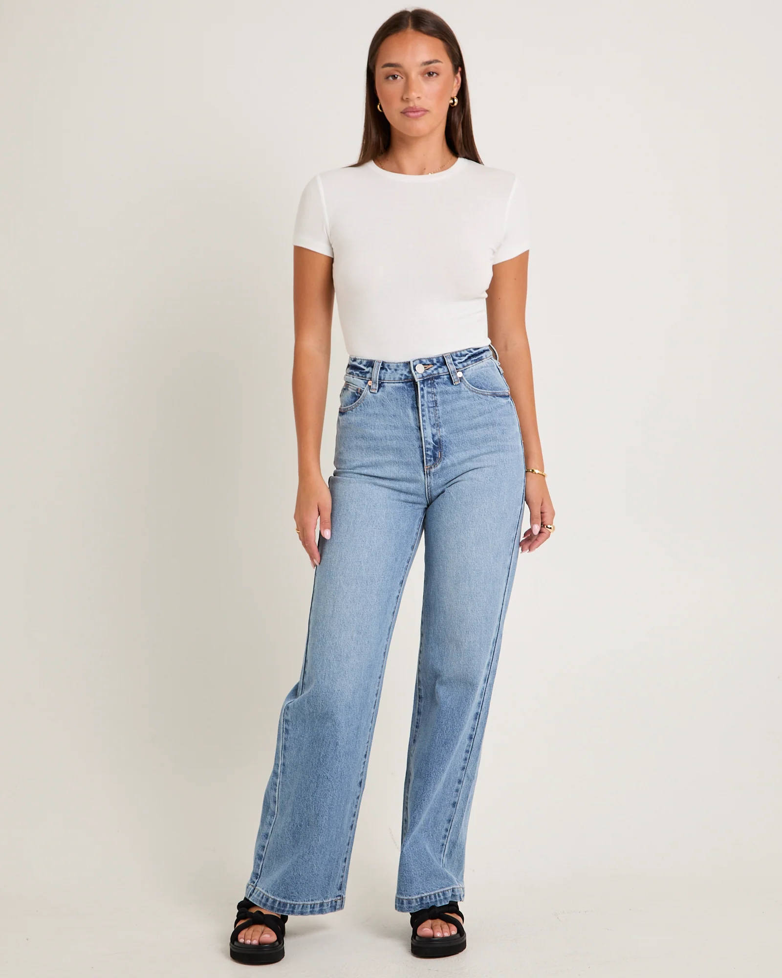 94 High & Wide Jeans Liv - Image 3