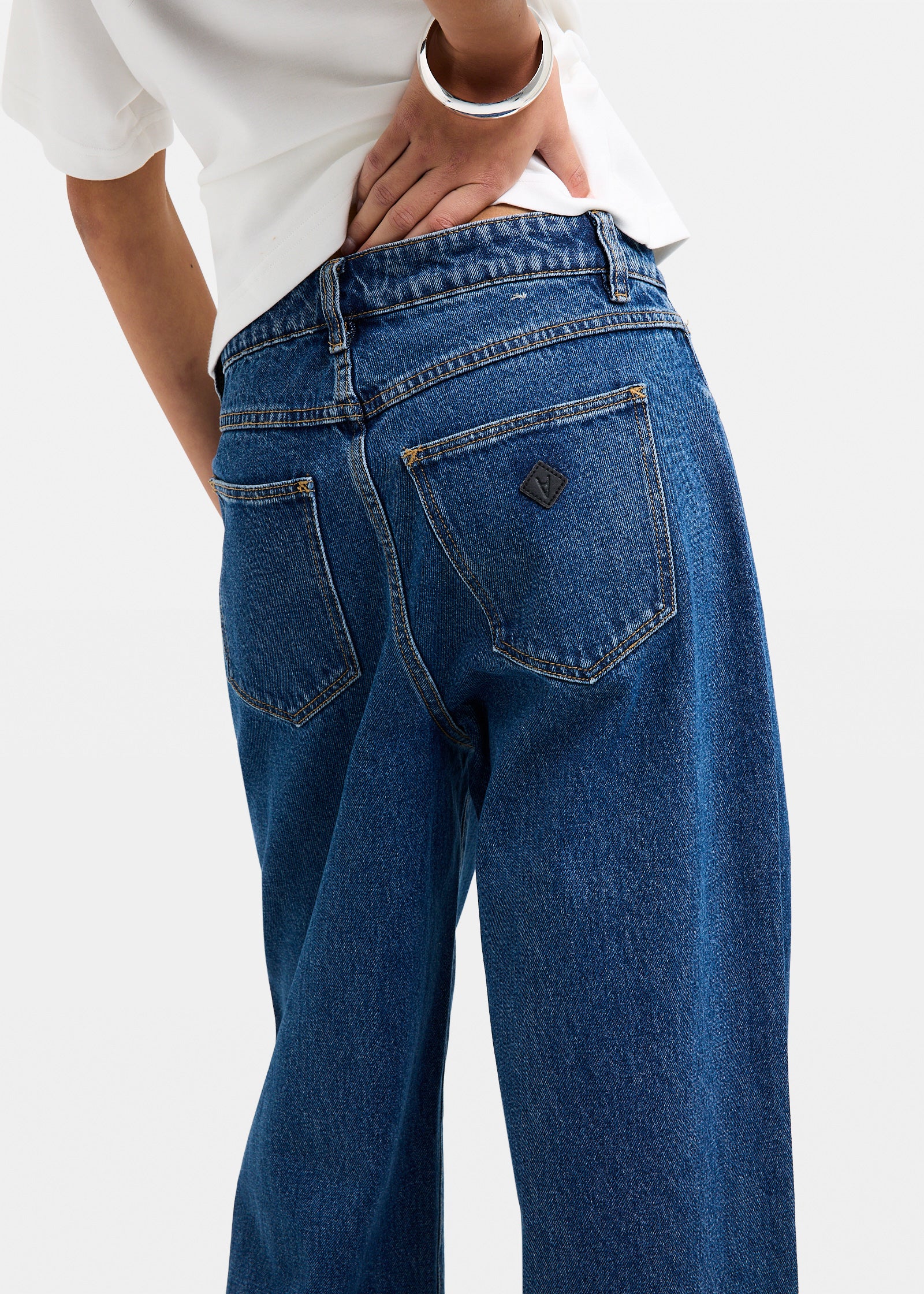 95 Mid Baggy Denim Jeans Bella - Image 5