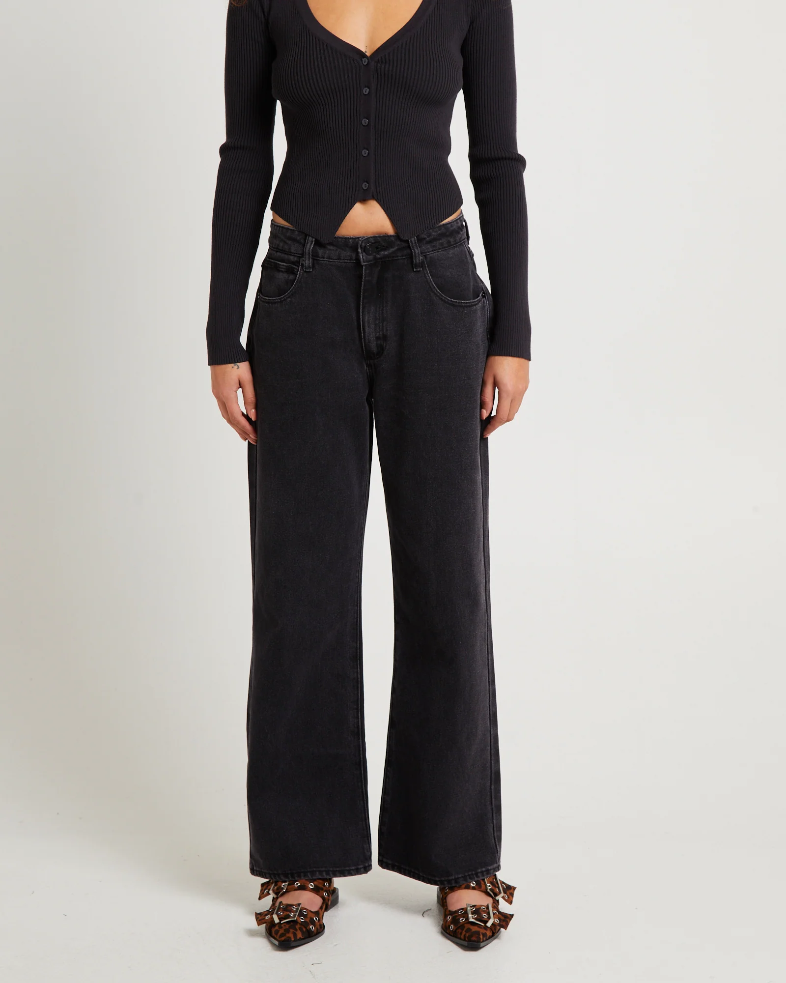 95 Mid Baggy Petite Denim Jeans Heidi
