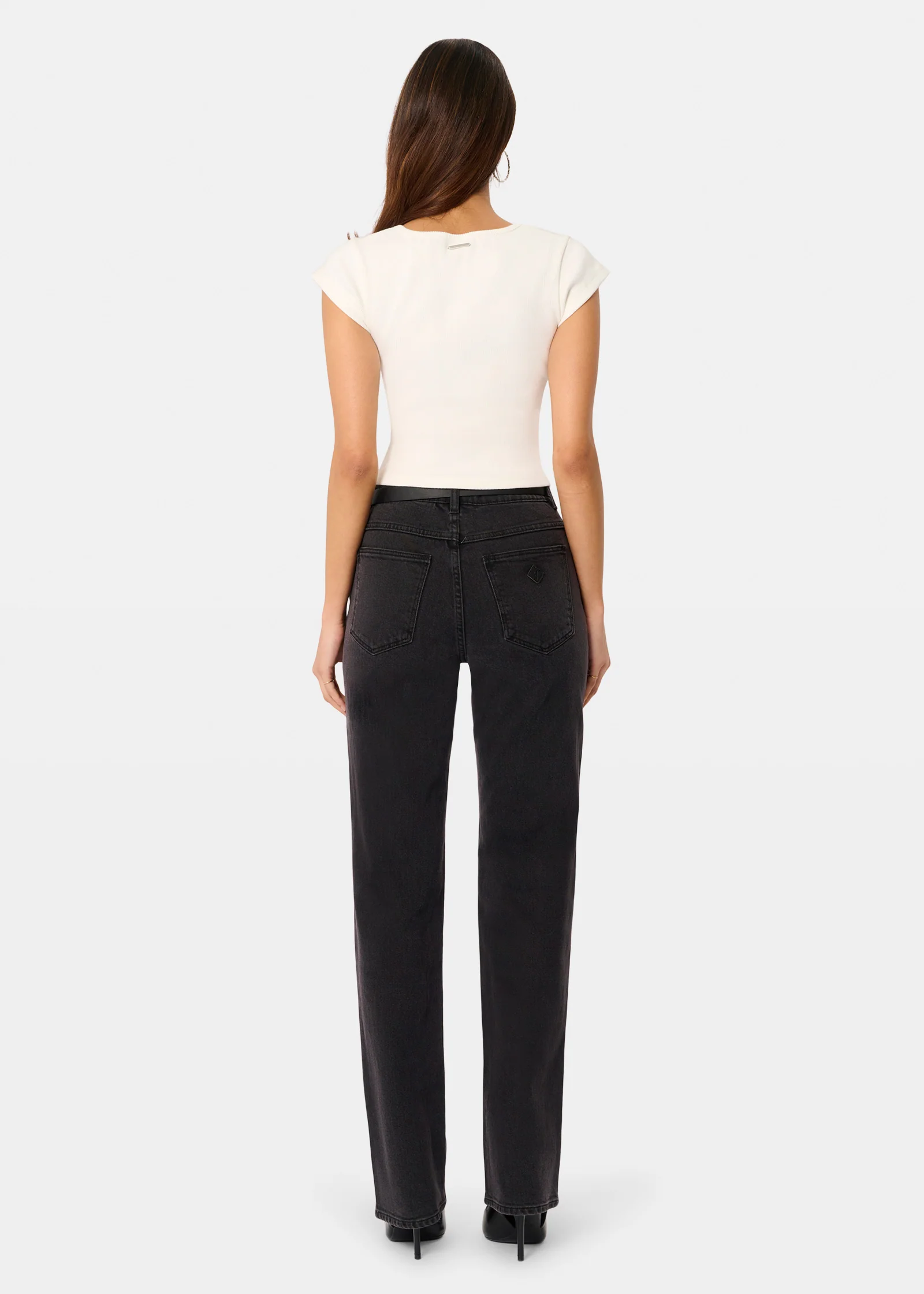 95 Mid Straight Denim Jeans - Image 4