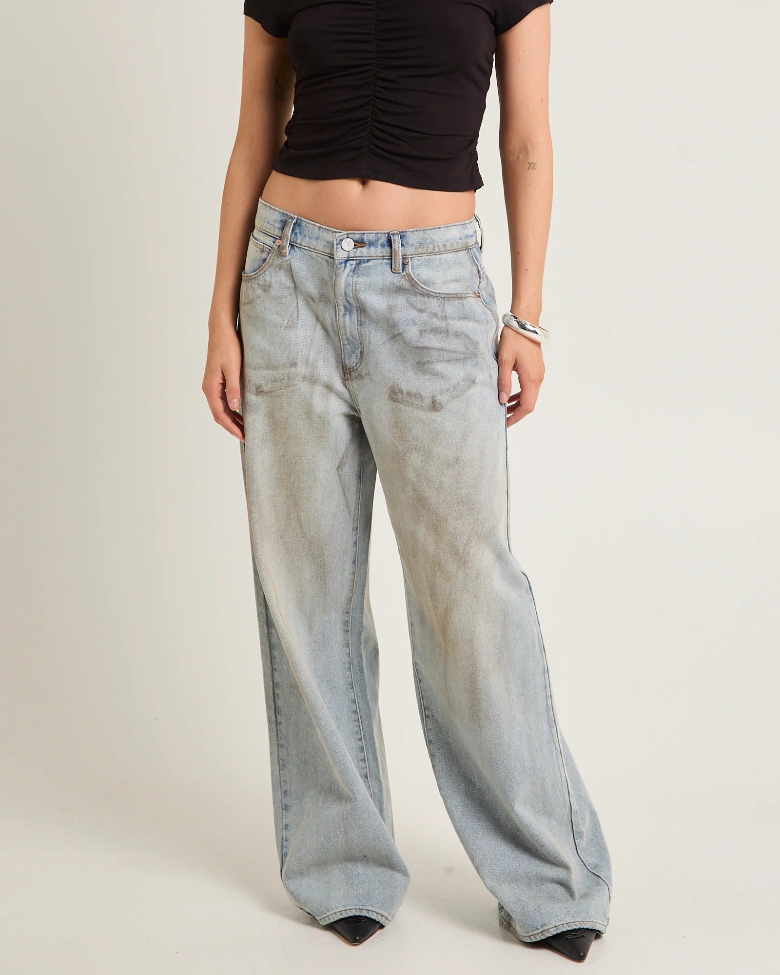 95 Mid Super Baggy Denim Jeans Nicole - Image 4