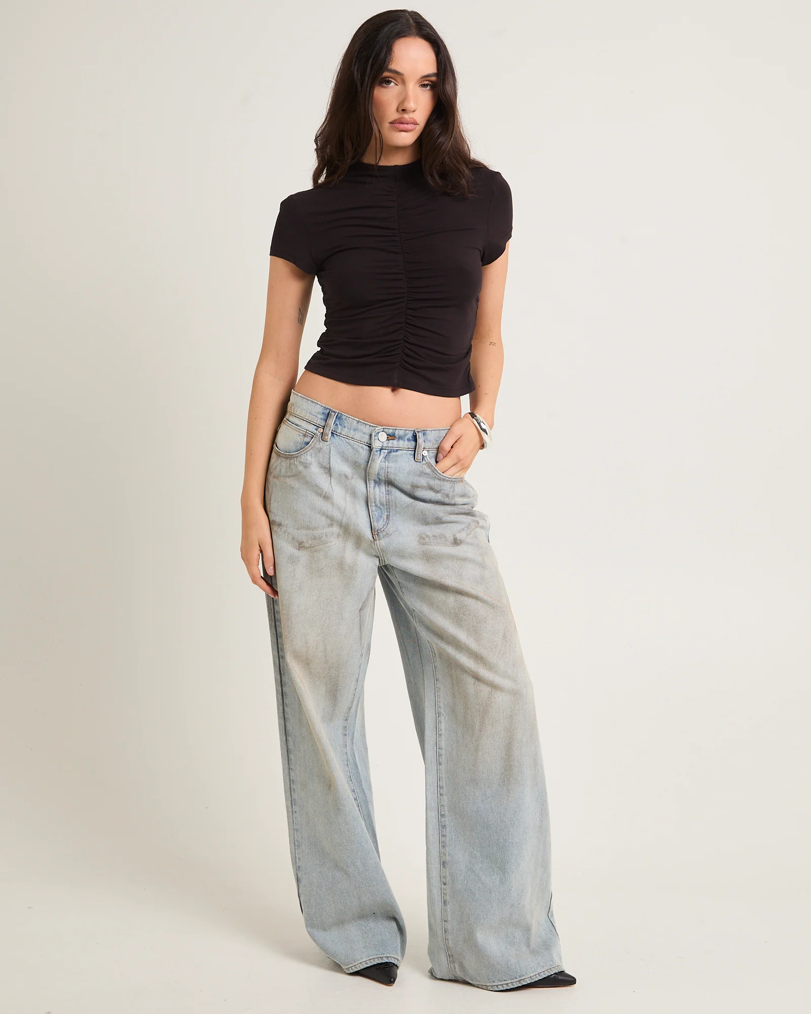 95 Mid Super Baggy Denim Jeans Nicole - Image 6