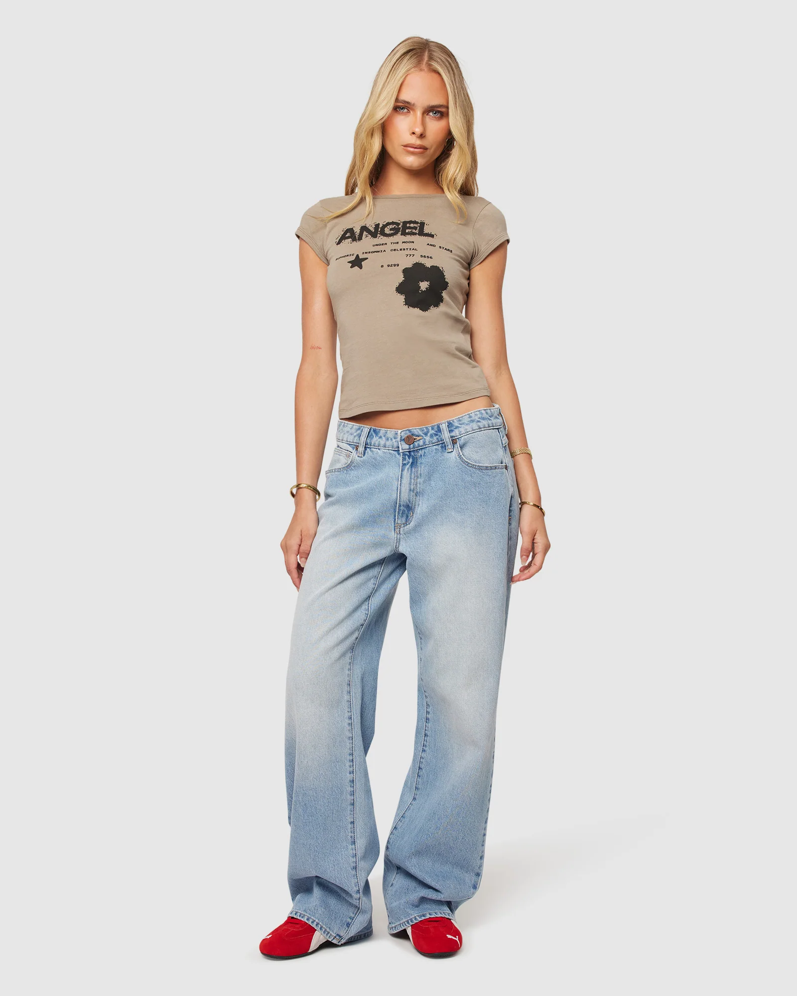 99 Low Baggy Denim Jeans - Image 3