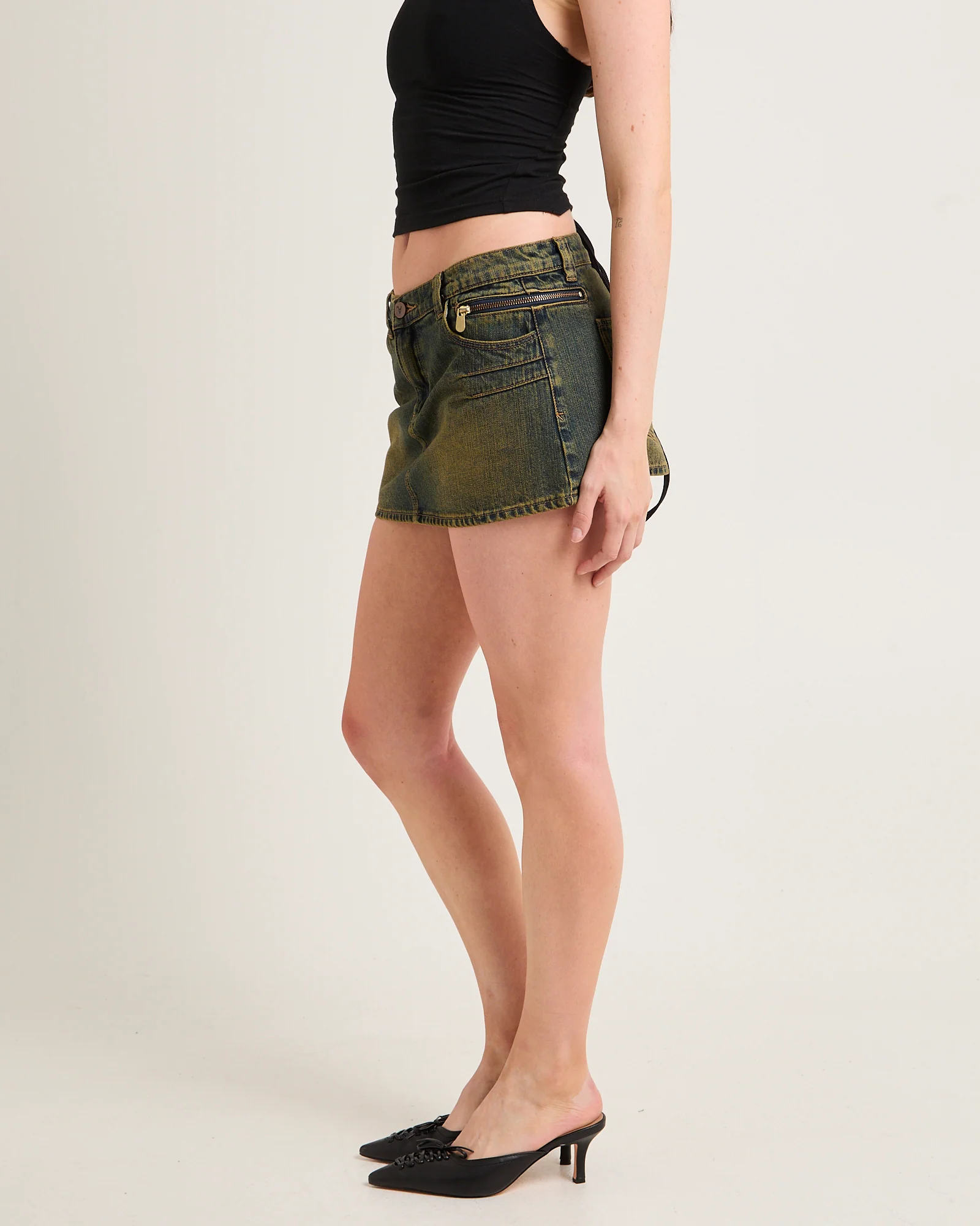 99 Low Denim Skirt Xena - Image 6