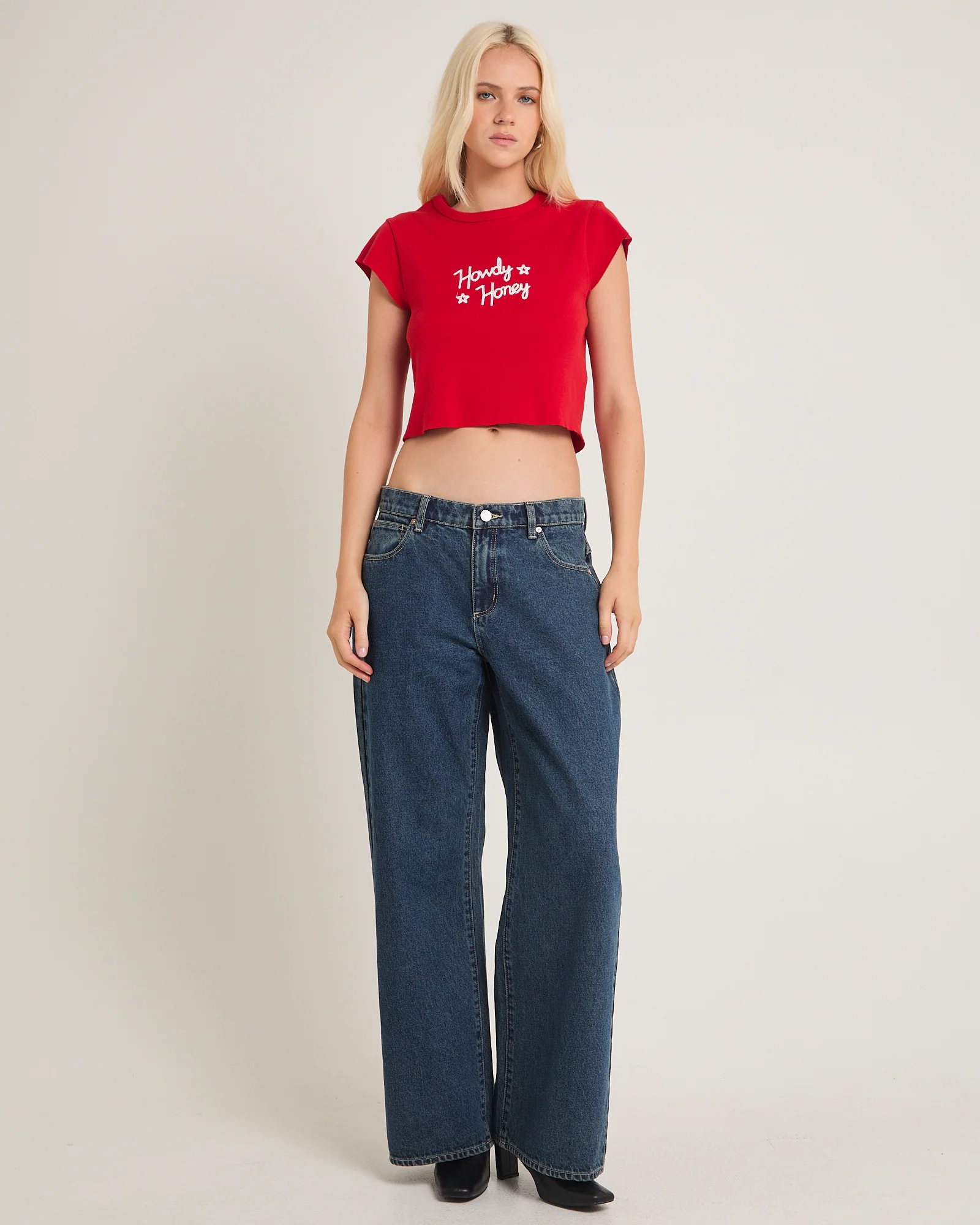 99 Low Mega Baggy Denim Jeans Lola - Image 3