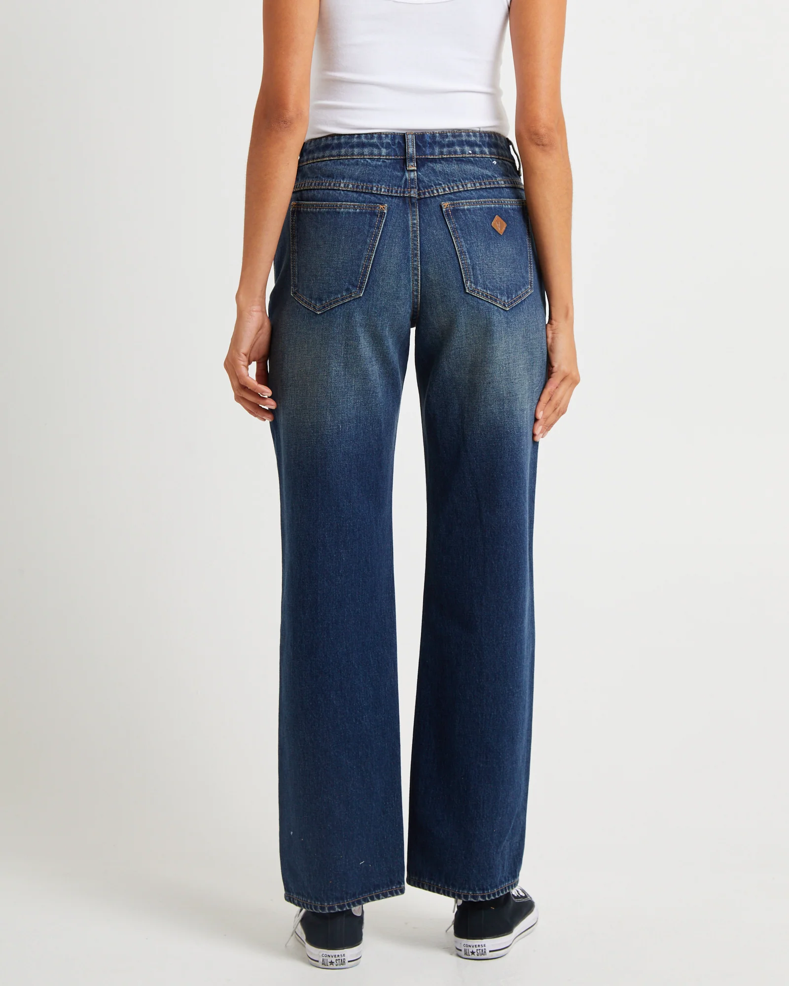 99 Low Rise Straight Denim Jeans Bella - Image 2