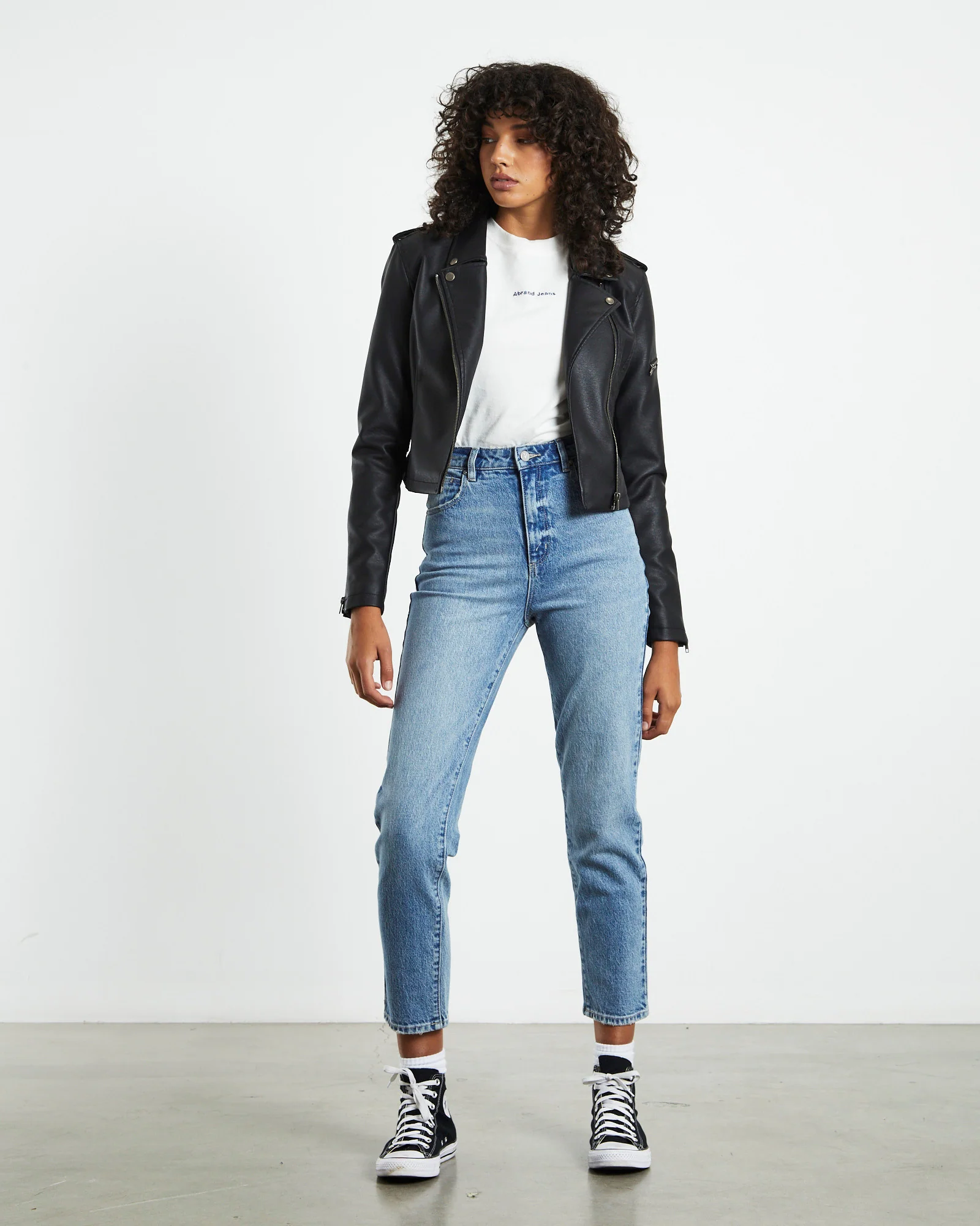A 94 High Rise Slim Jeans Lizzie Y2K Blue - Image 3