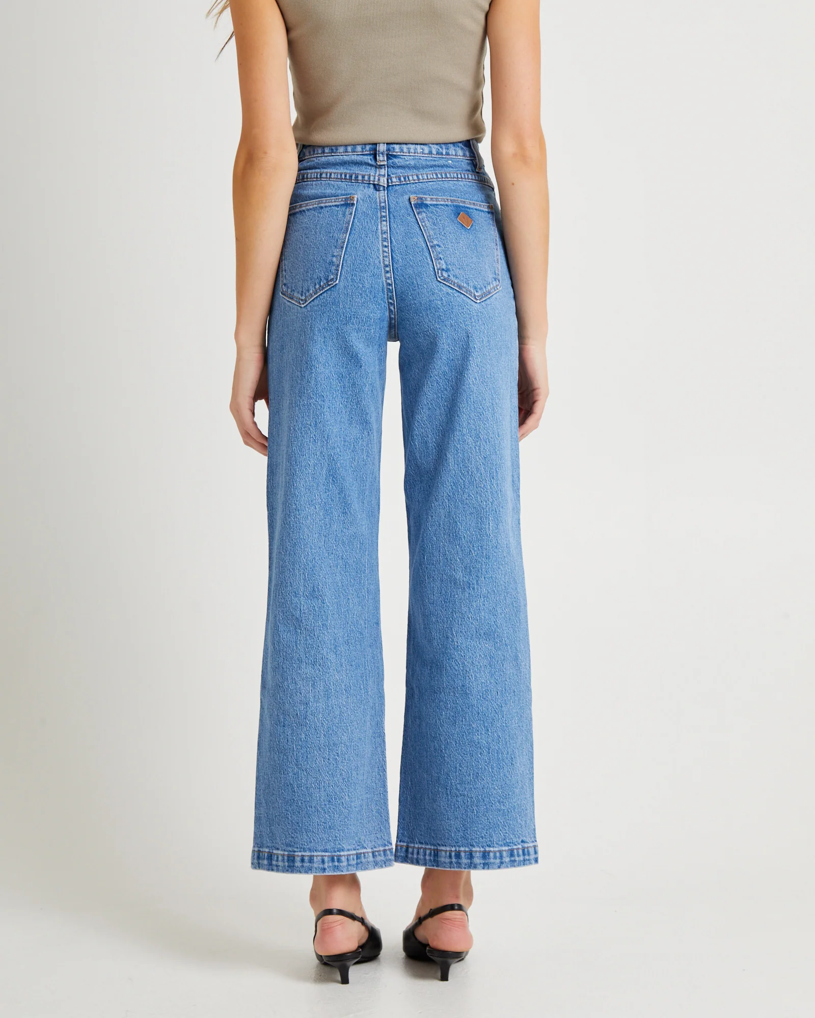 94 High & Wide Petite Denim Jeans Debbie - Image 2