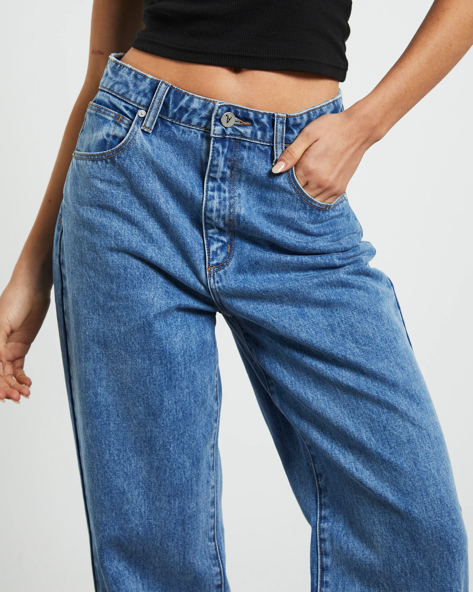 A Carrie Petite Jeans Georgia Blue - Image 6