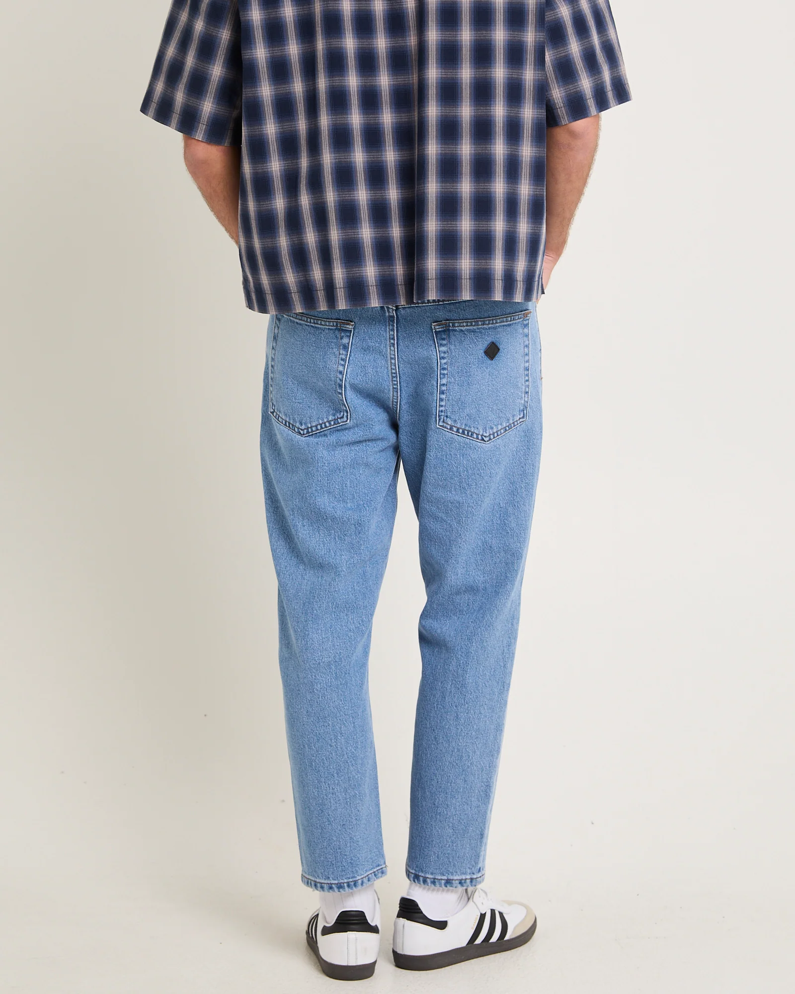 A3 Crop Denim Jeans Simon - Image 2