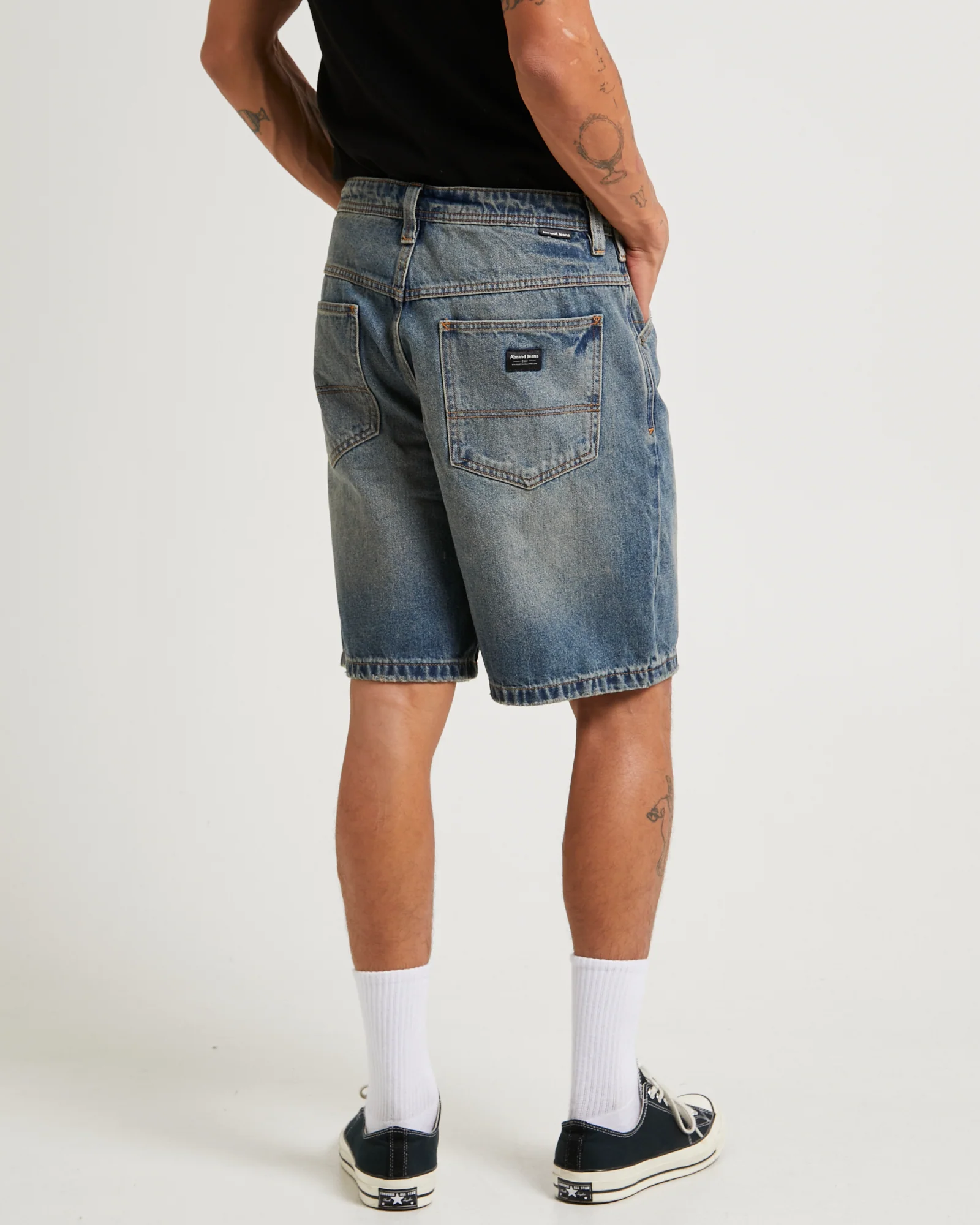 A5 Baggy Denim Shorts Justin - Image 2
