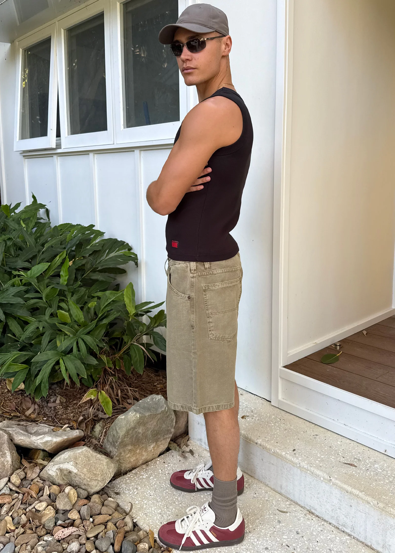 A5 Canvas Work Shorts