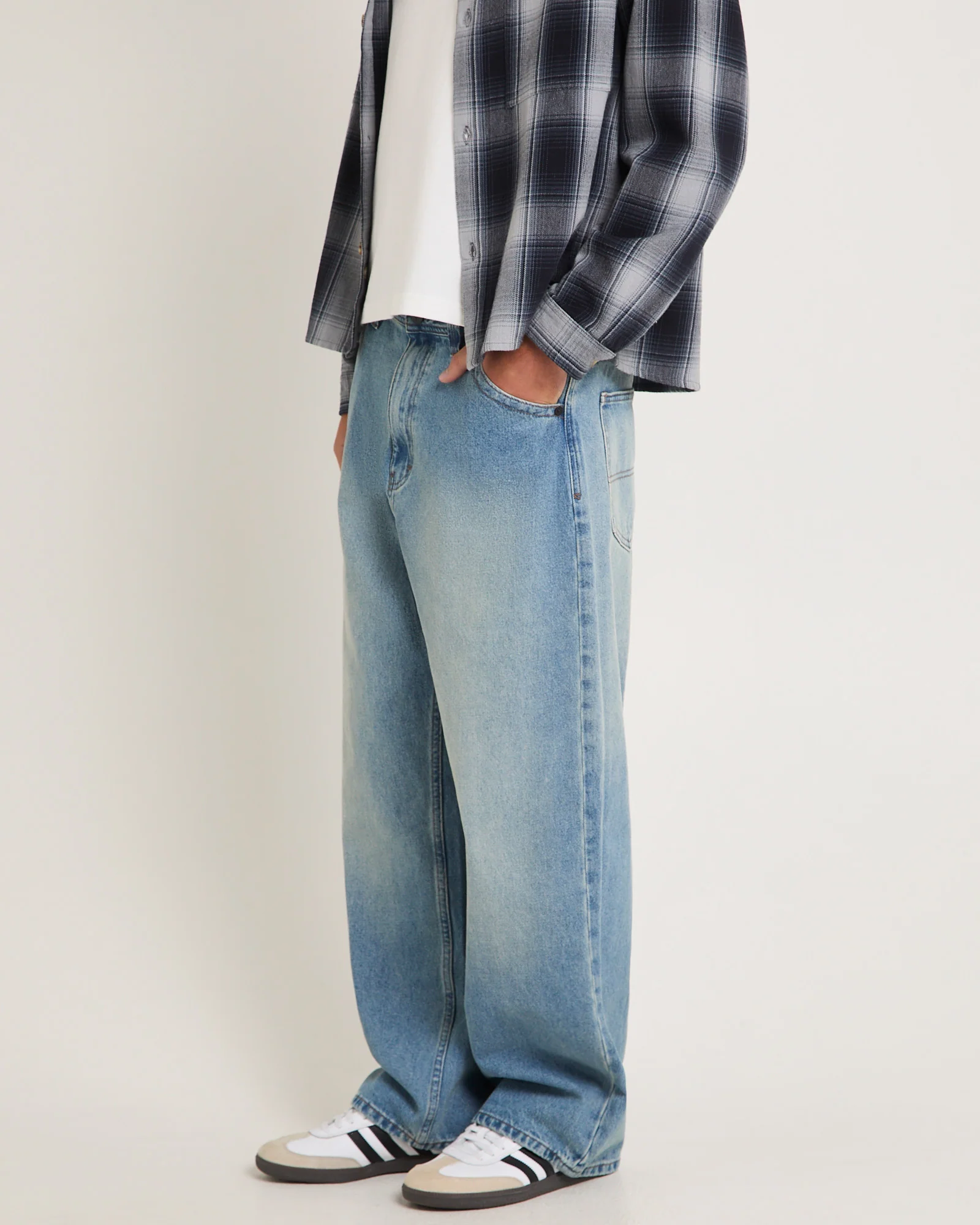 A6 Baggy Denim Jeans Nicky - Image 4