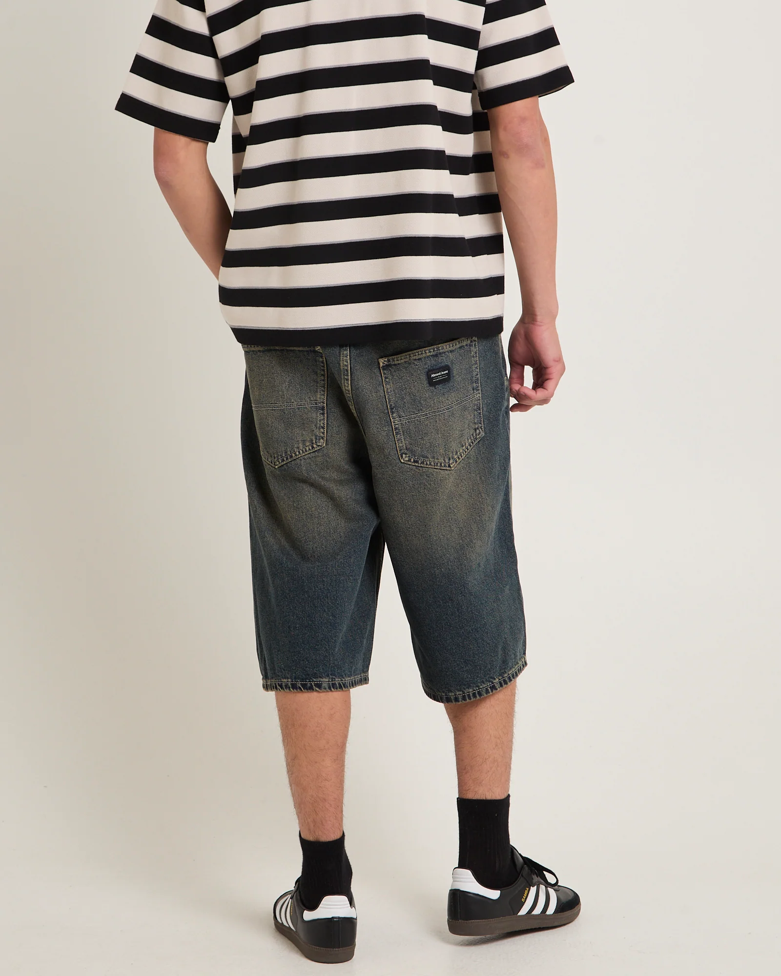 A6 Big Baggy Denim Shorts - Image 2