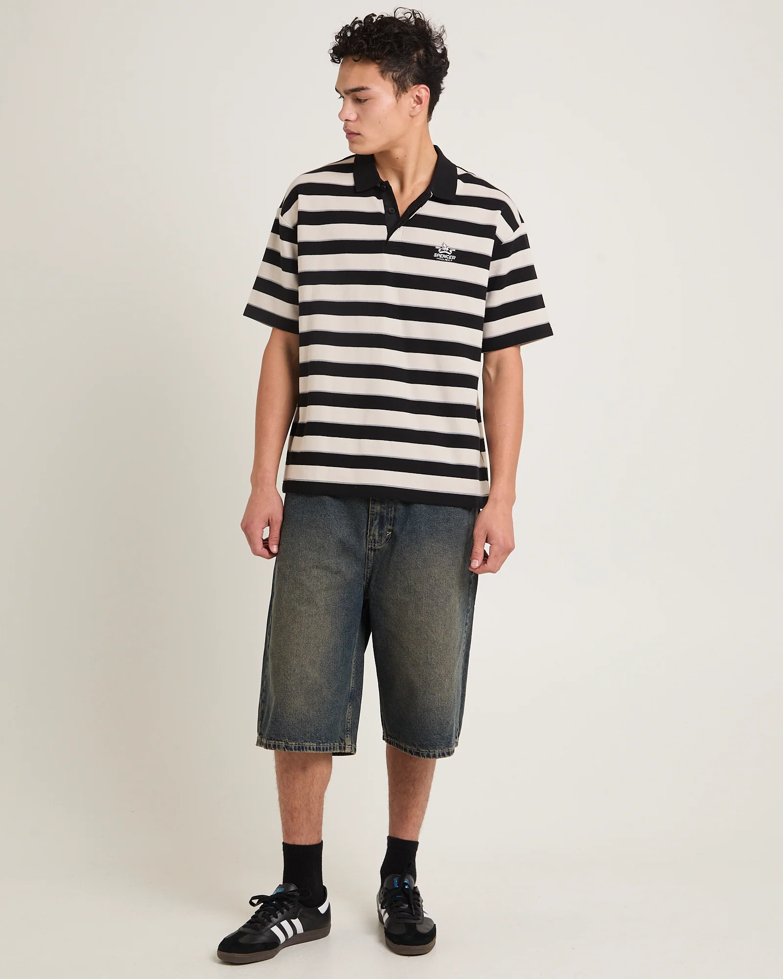 A6 Big Baggy Denim Shorts - Image 3