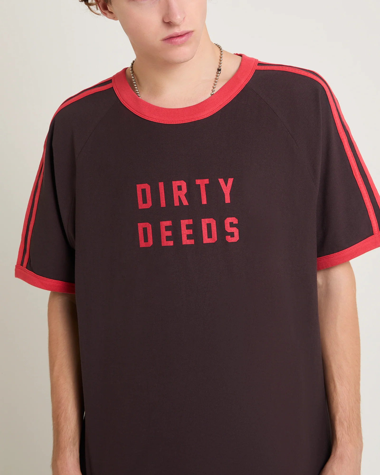 ACDC Dirty Deeds Ringer T-Shirt - Image 5
