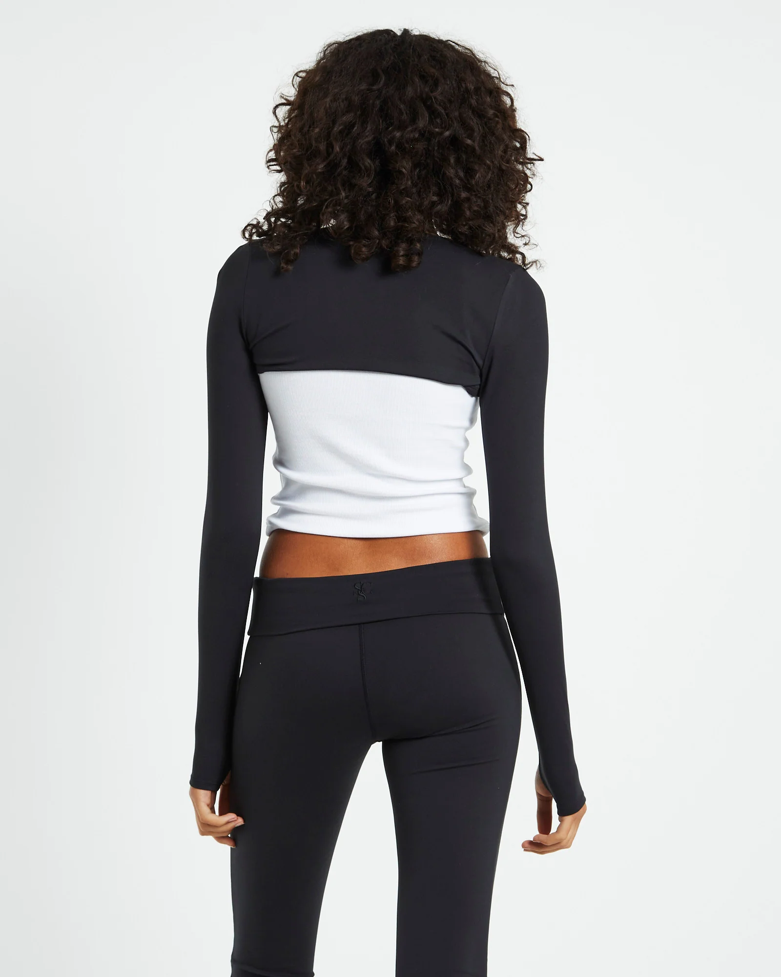 Active Long Sleeve Bolero Black - Image 2