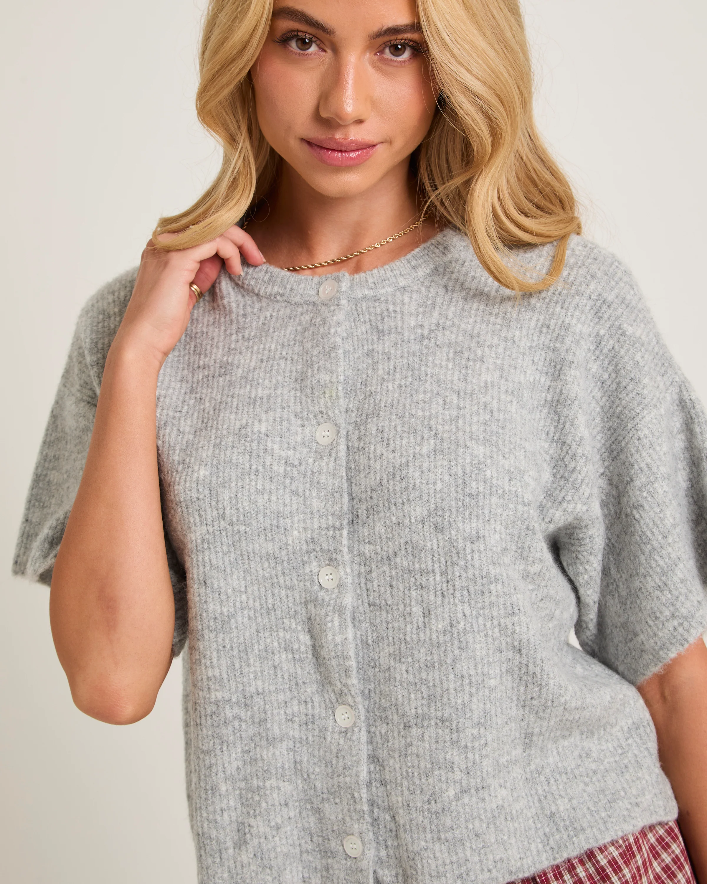 Adira Short Sleeve Cardigan - Image 5