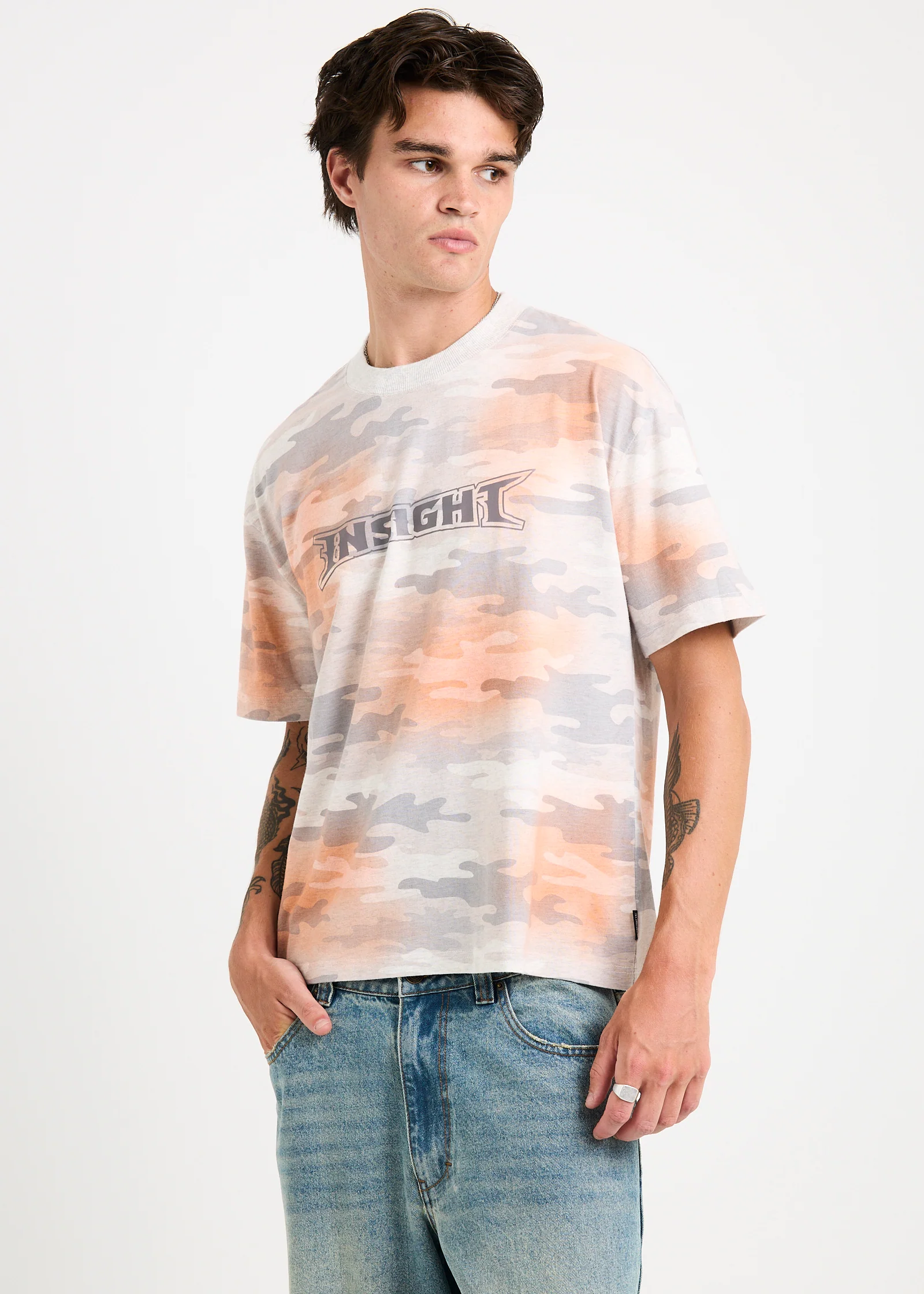 Admission Camo Spray T-Shirt - Image 4