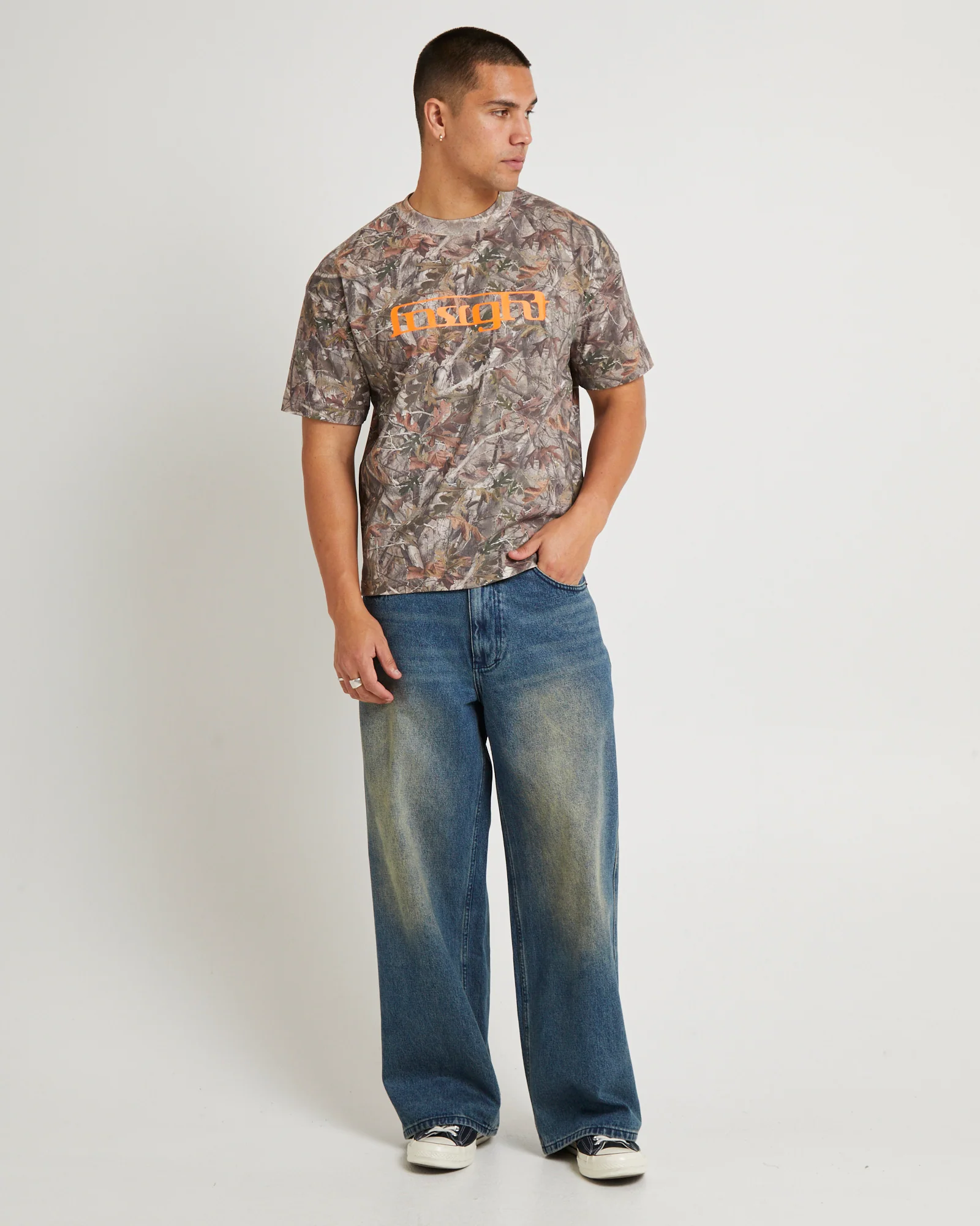 Admission Cropped Camo T-Shirt - Image 3