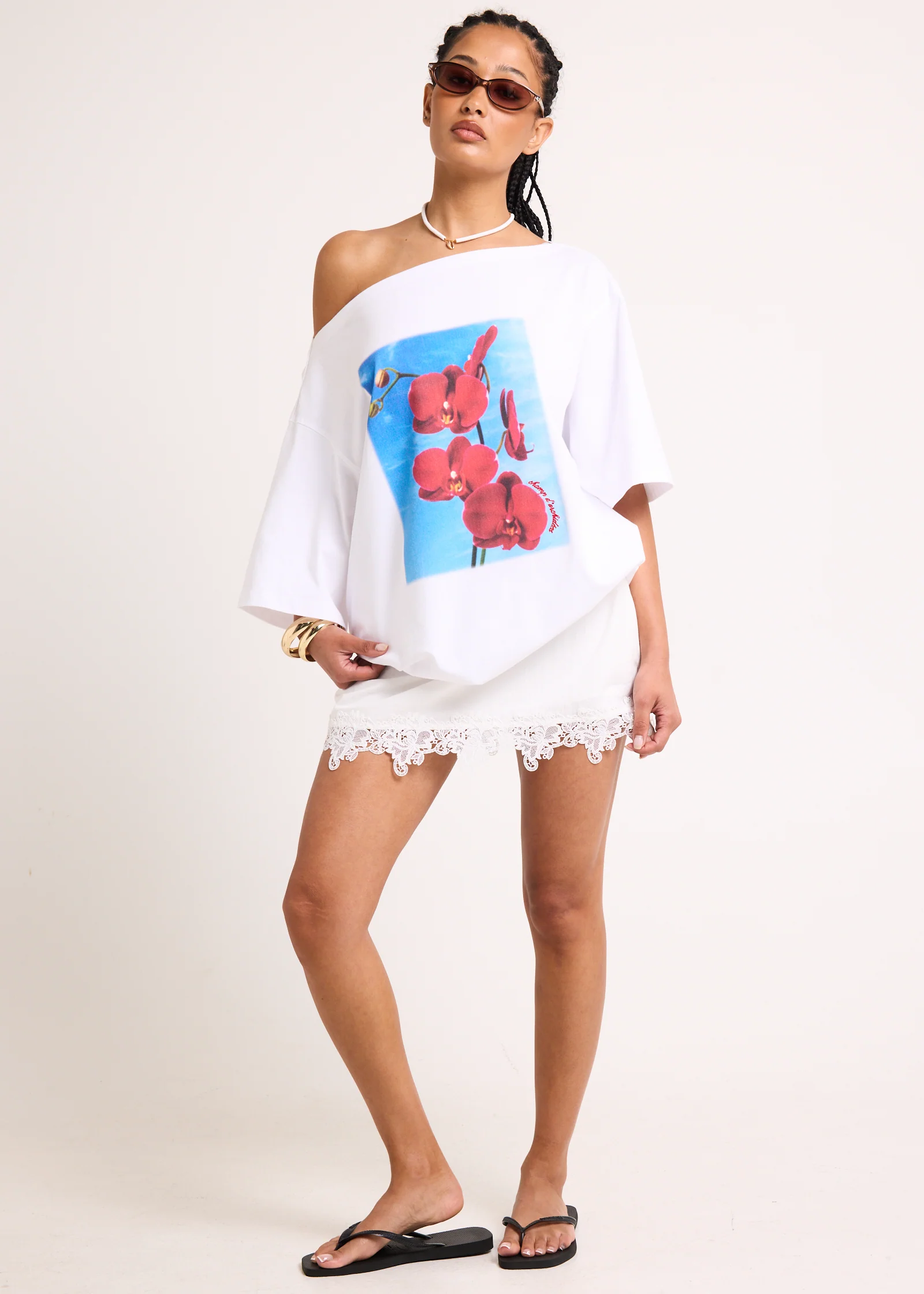 Adria Lace Mini Skirt