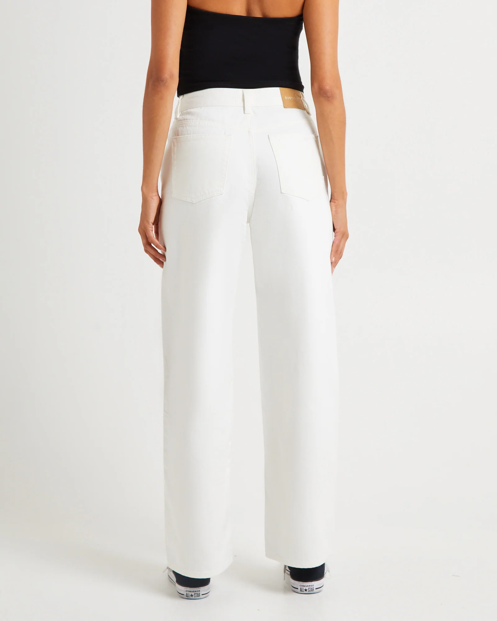Alexa Mid Rise Relaxed Denim Jeans - Image 6