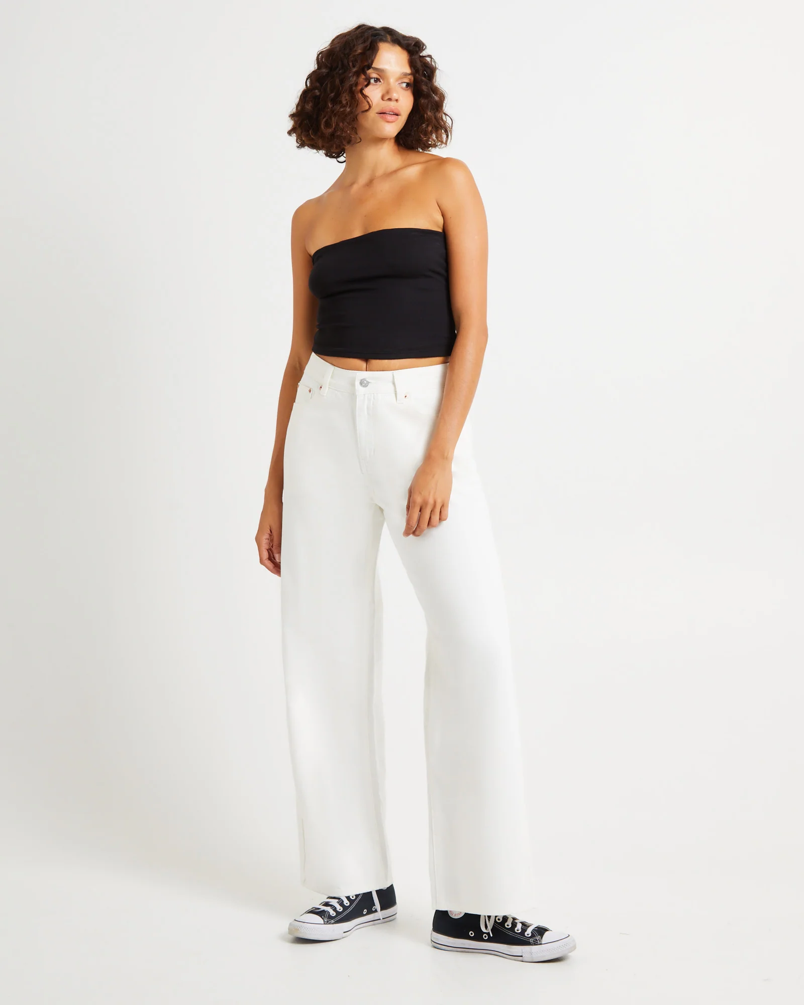 Alexa Mid Rise Relaxed Denim Jeans - Image 7