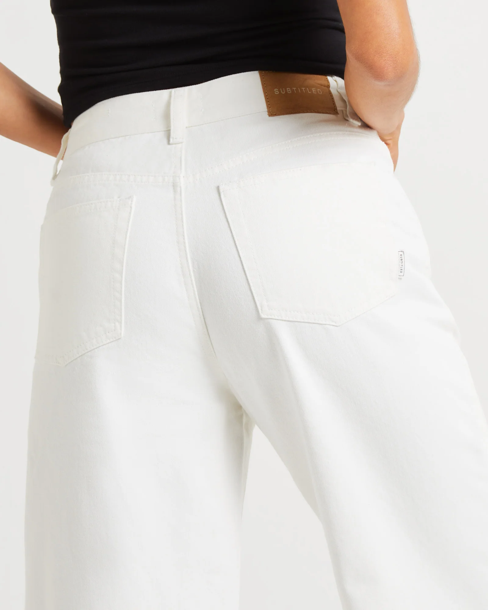 Alexa Mid Rise Relaxed Denim Jeans - Image 9